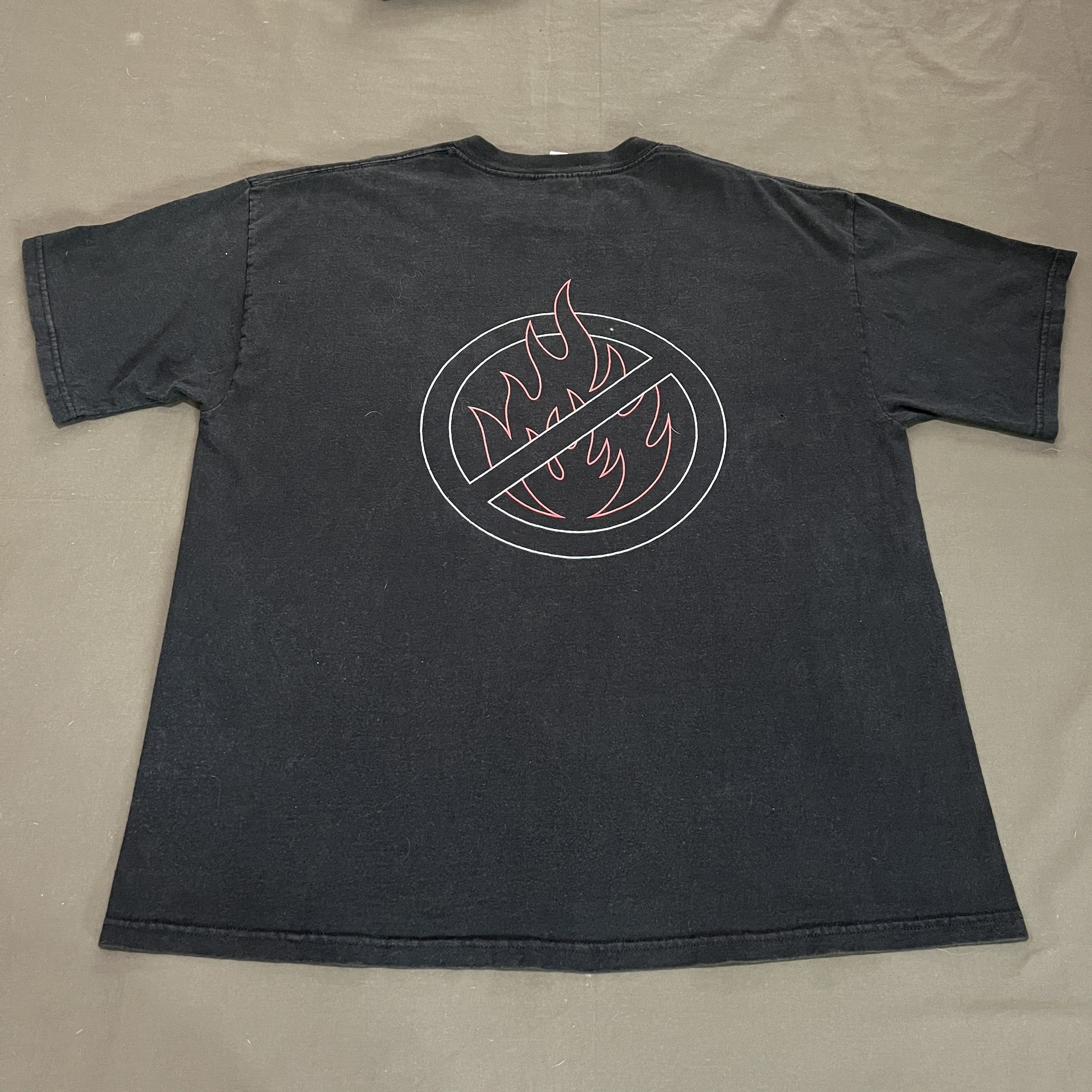 Vintage Vintage Y2K Fireproof Jesus God Bible Holy Tee XL Faded Size US XL / EU 56 / 4 - 5 Thumbnail
