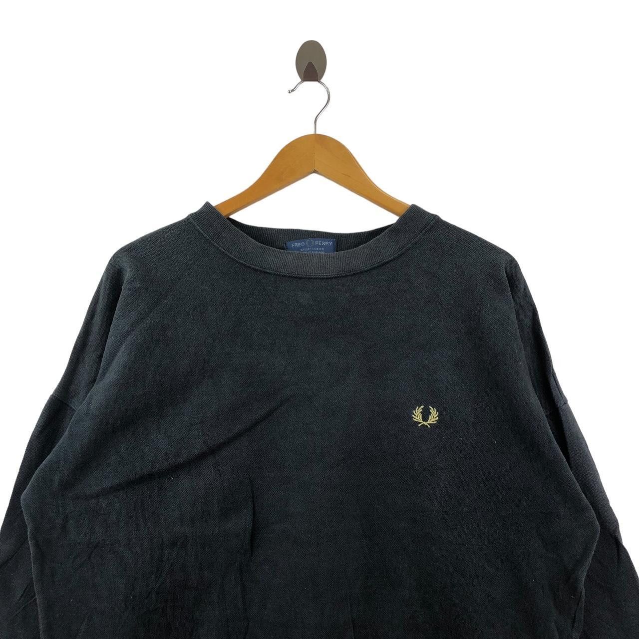 Fred Perry Vintage 90’ FRED PERRY Pure Combed Cotton Sweatshirt Size US L / EU 52-54 / 3 - 3 Thumbnail