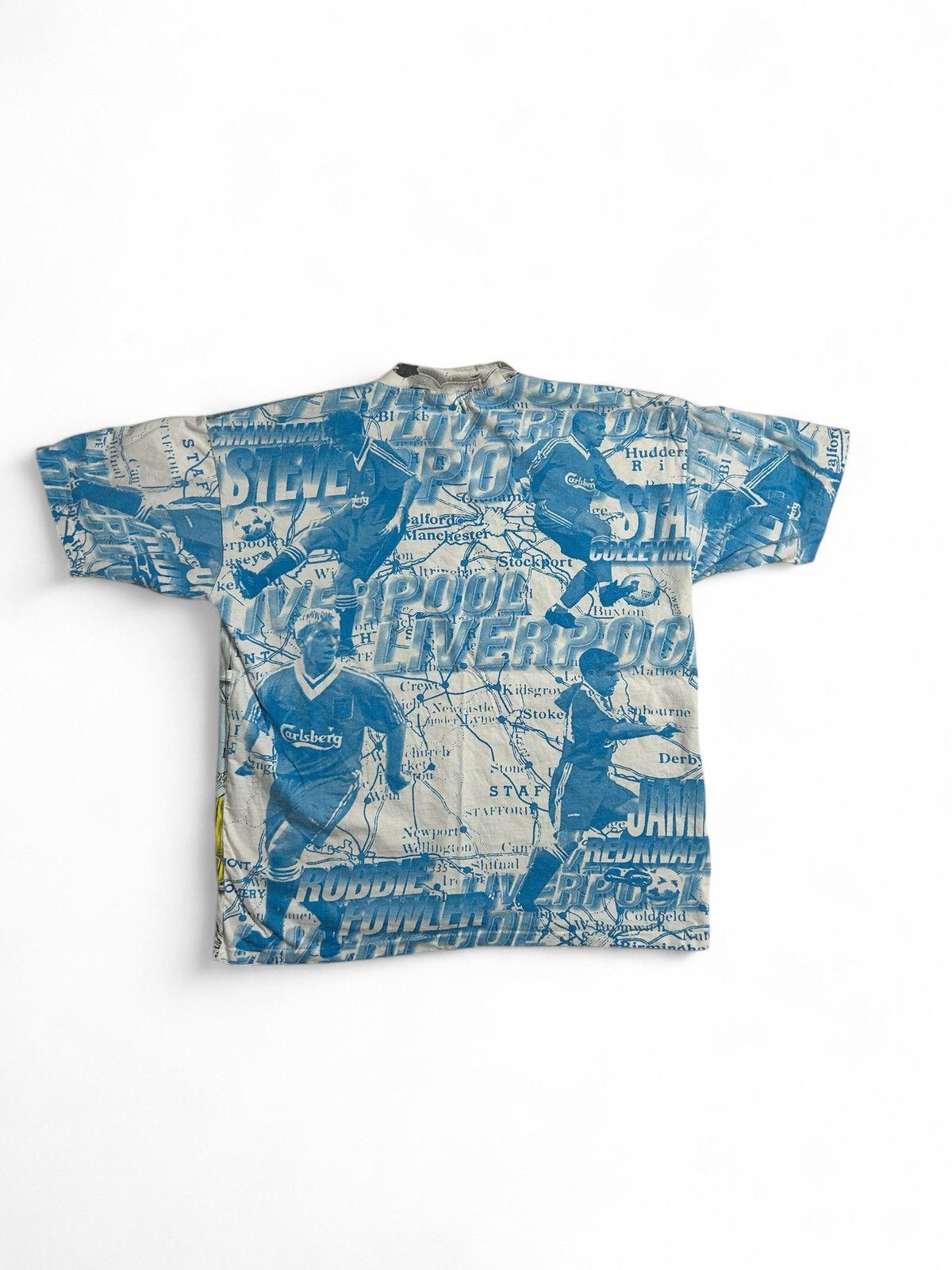Vintage Rare 90’s Liverpool AOP Single Stitch T-Shirt Size US S / EU 44-46 / 1 - 2 Thumbnail