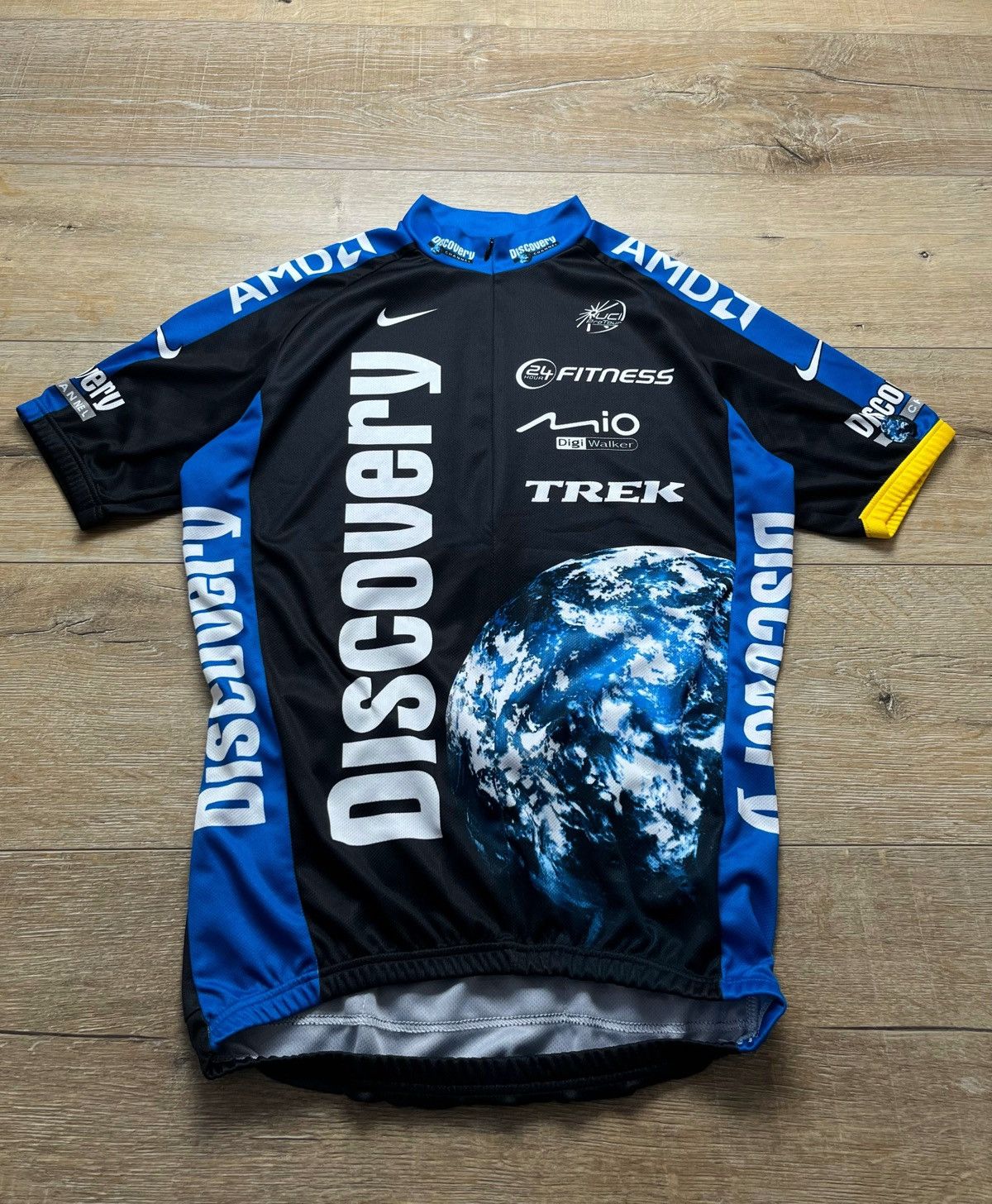 Nike VINTAGE NIKE DISCOVERY CYLCING JERSEY Y2K Size US M / EU 48-50 / 2 - 1 Thumbnail