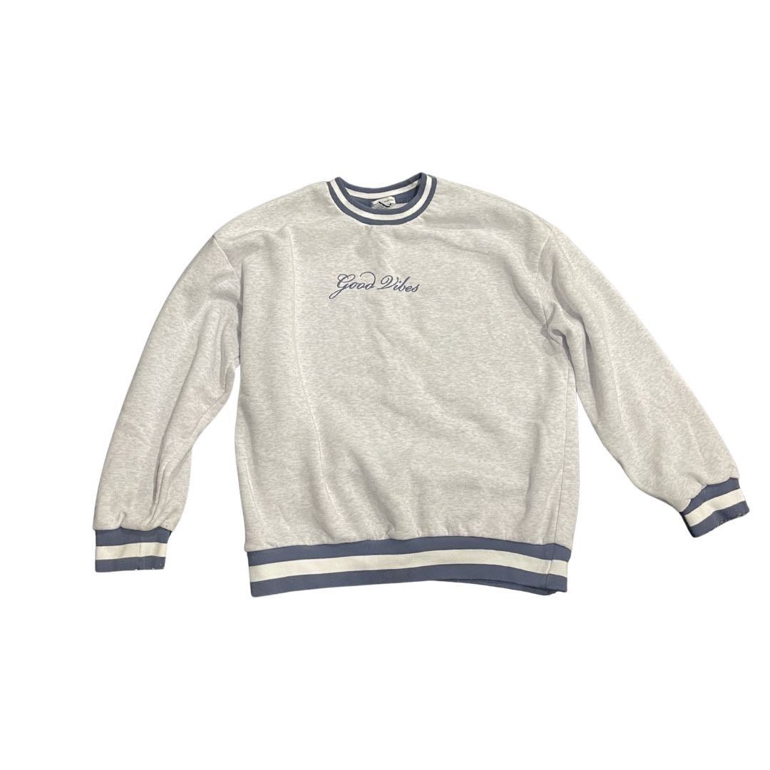 Other Better Together Sweatpant Set Crewneck Good Vibes Loungewear Size L / US 10 / IT 46 - 2 Thumbnail