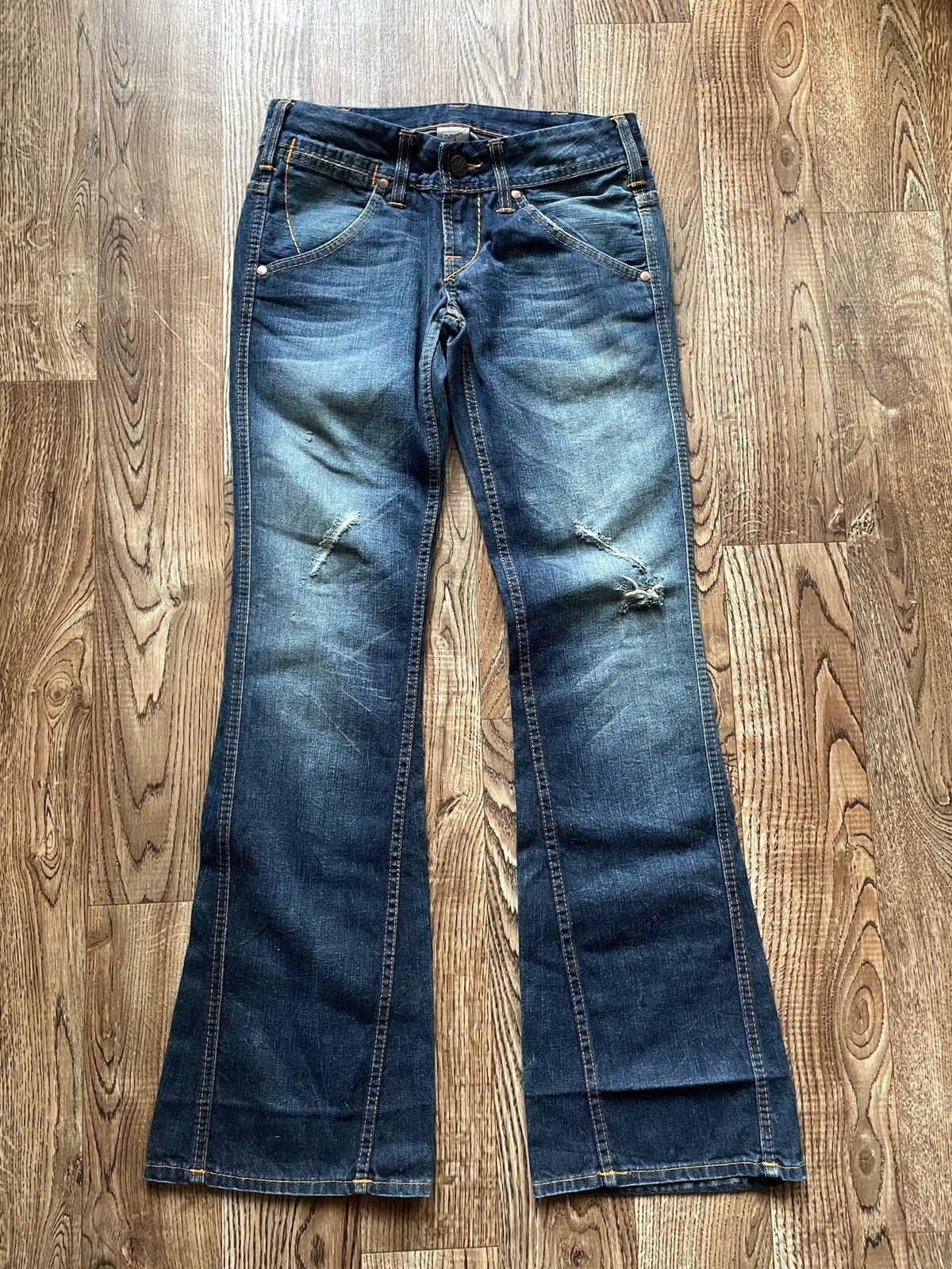 True Religion Vintage Made in U.S.A true religion Flared jeans Y2K 2000s Size 28" / US 6 / IT 42 - 5 Thumbnail