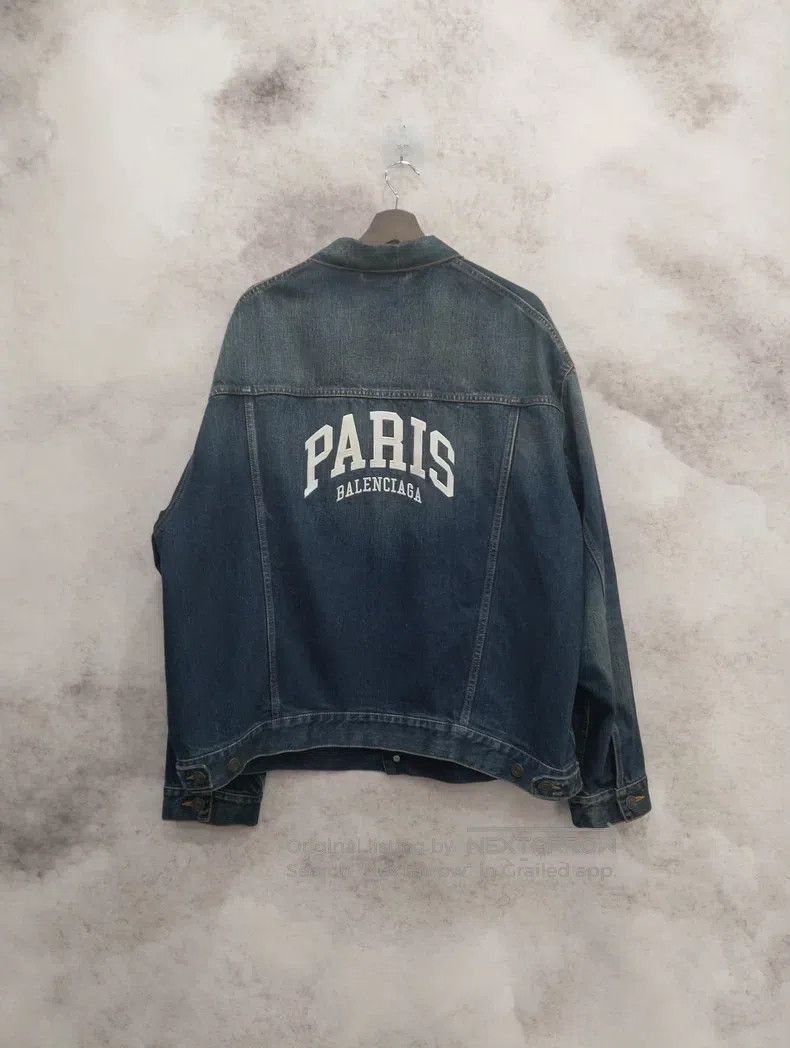 Balenciaga Balenciaga Denim Jacket Size US XS / EU 42 / 0 - 2 Thumbnail