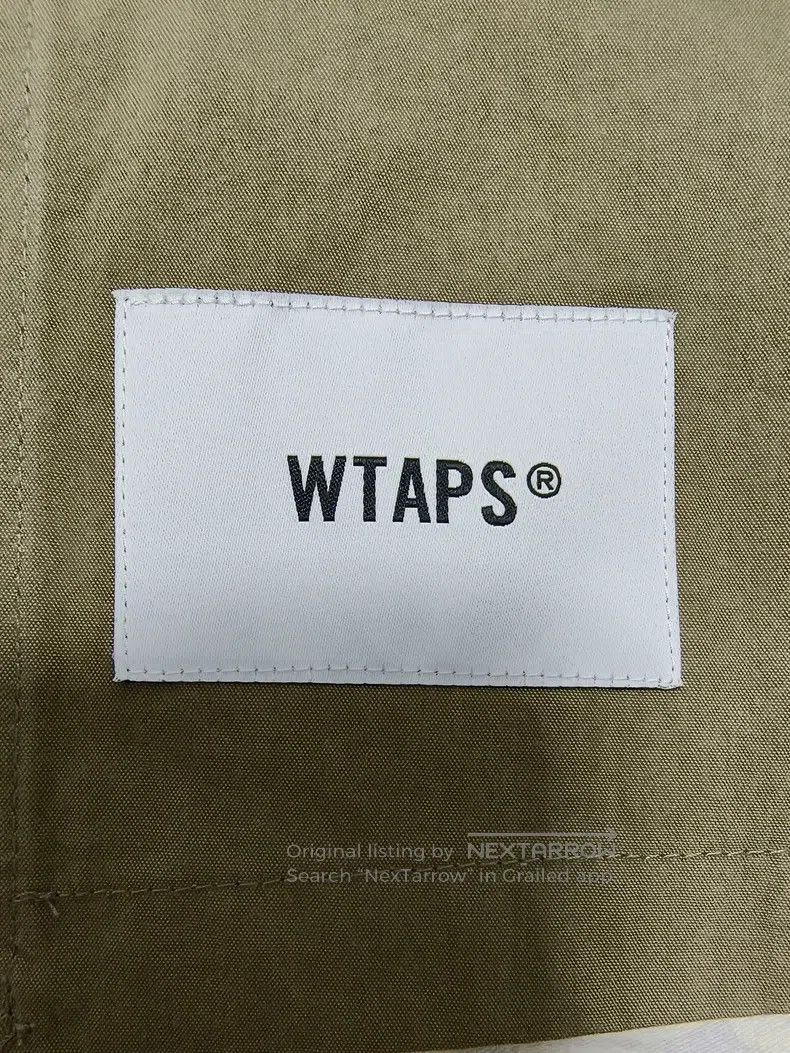 Wtaps Wtaps Embroidered Bone Long Sleeve Shirt Jacket Size US M / EU 48-50 / 2 - 5 Thumbnail