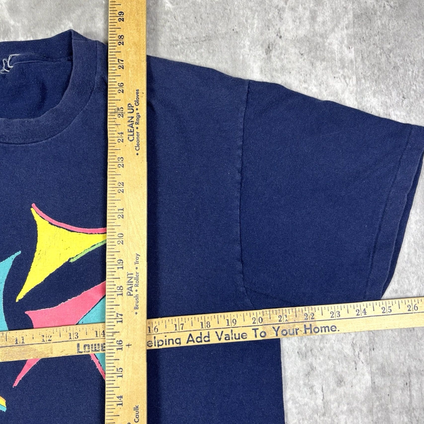 Vintage VINTAGE Summerfest Maine 96 Art Promo T Shirt Blue L Men Shirt Size US L / EU 52-54 / 3 - 6 Thumbnail