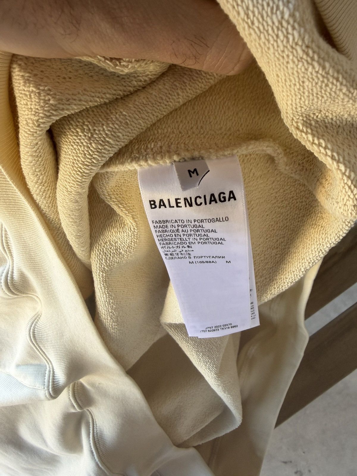 Balenciaga Balenciaga Political Campaign Hoodie – White/Cream XL New Size US XL / EU 56 / 4 - 7 Thumbnail
