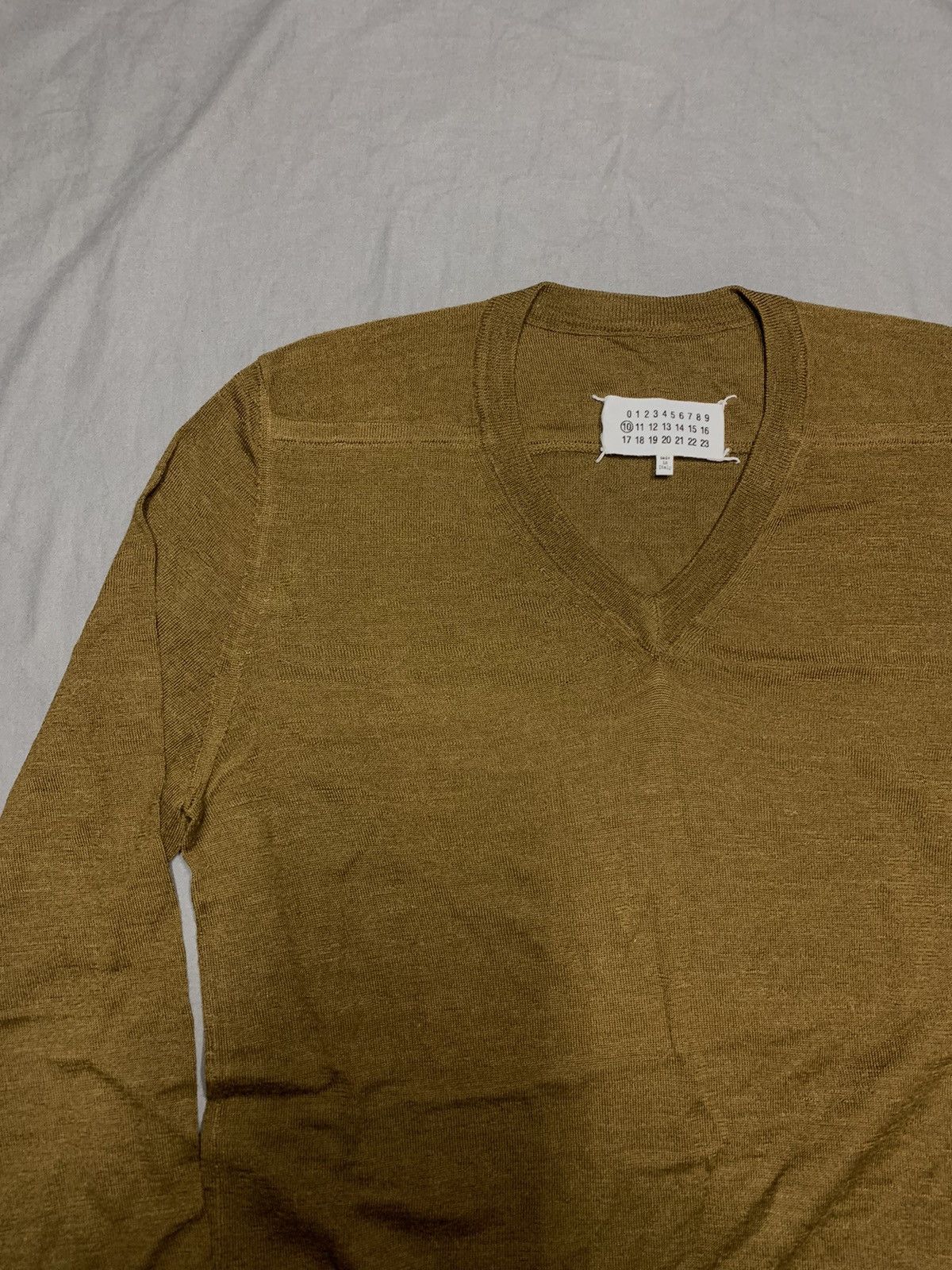 image of Italian Designers x Maison Margiela Sweater in Brown, Men's (Size Small)