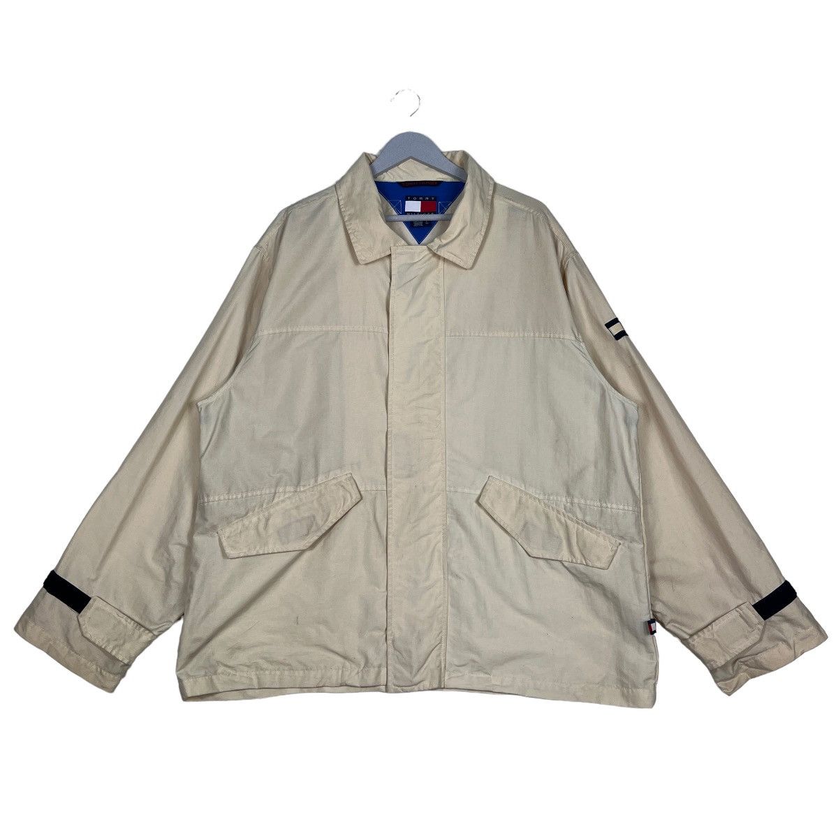 Tommy Hilfiger × Vintage 🔥 VINTAGE TOMMY HILFIGER WINDBREAKER JACKET Size US L / EU 52-54 / 3 - 1 Thumbnail