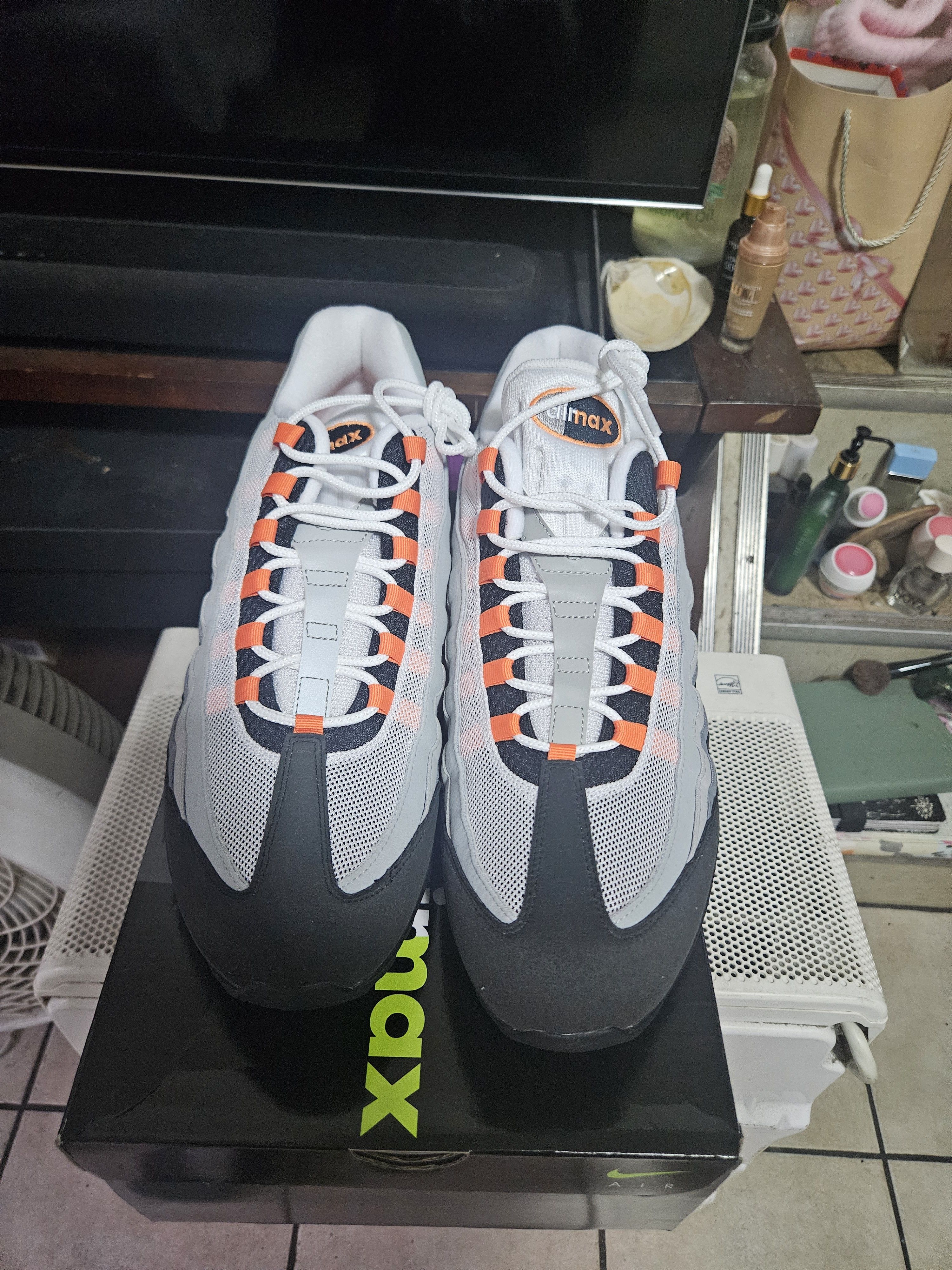 Nike NIKE AIR MAX 95 MANDARIN Size US 15 / EU 48 - 3 Thumbnail