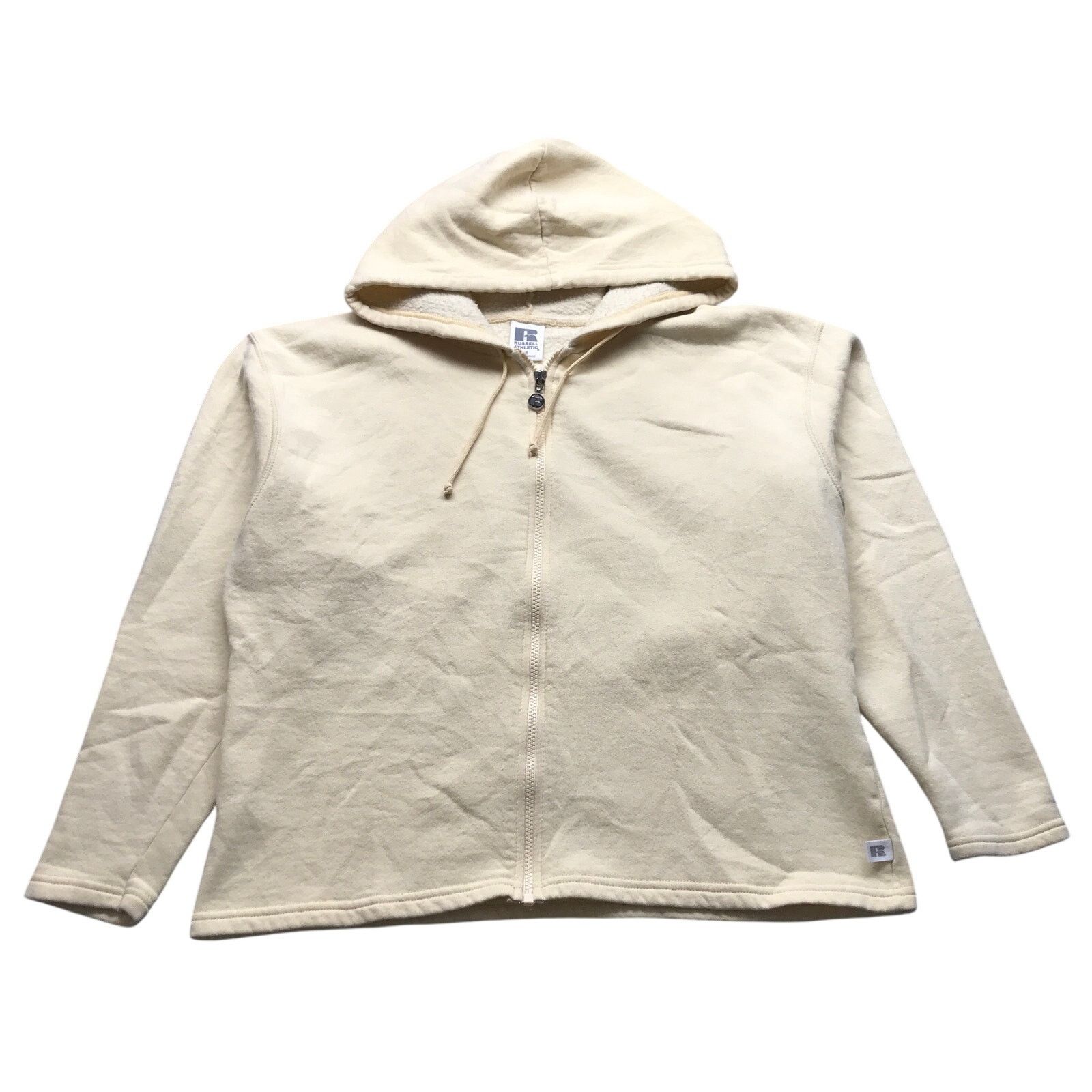 Russell Athletic VTG 90s Russell Athletic Hoodie Jacket Womens Medium Size M / US 6-8 / IT 42-44 - 1 Thumbnail
