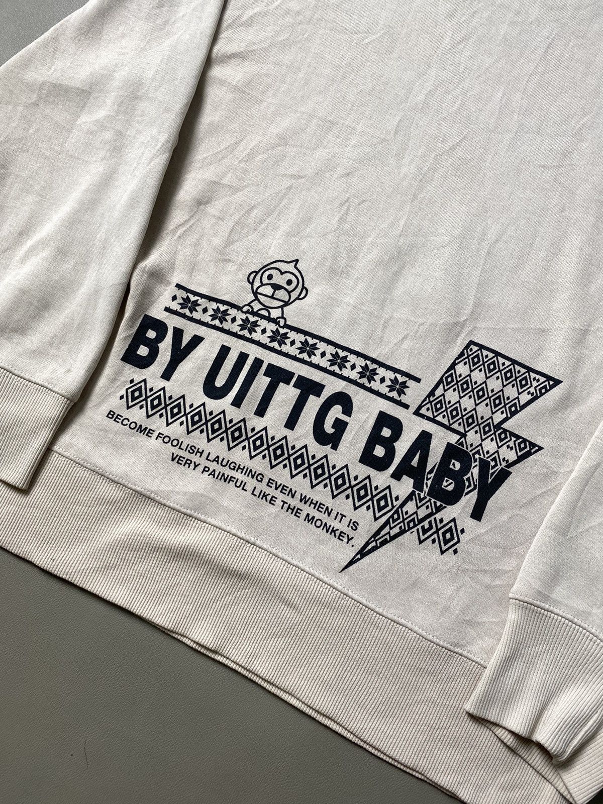 Hysteric Glamour × If Six Was Nine × Japanese Brand Vintage Uittg Baby Sweatshirt Size US M / EU 48-50 / 2 - 4 Thumbnail