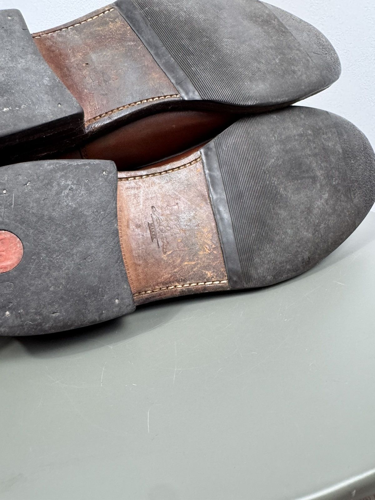 Loake Vintage Loake Brown Leather Oxford Shoes UK Cap Toe US 12 Size US 12 / EU 45 - 11 Thumbnail