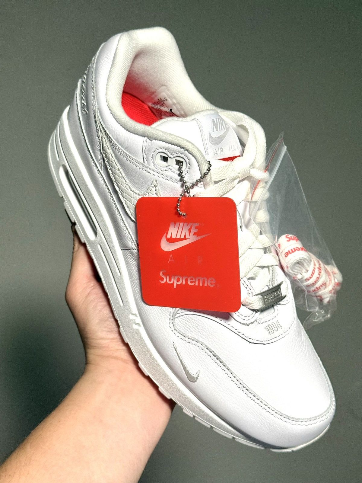 Nike × Supreme Supreme x Air Max 1 '87 SP 'Triple White
