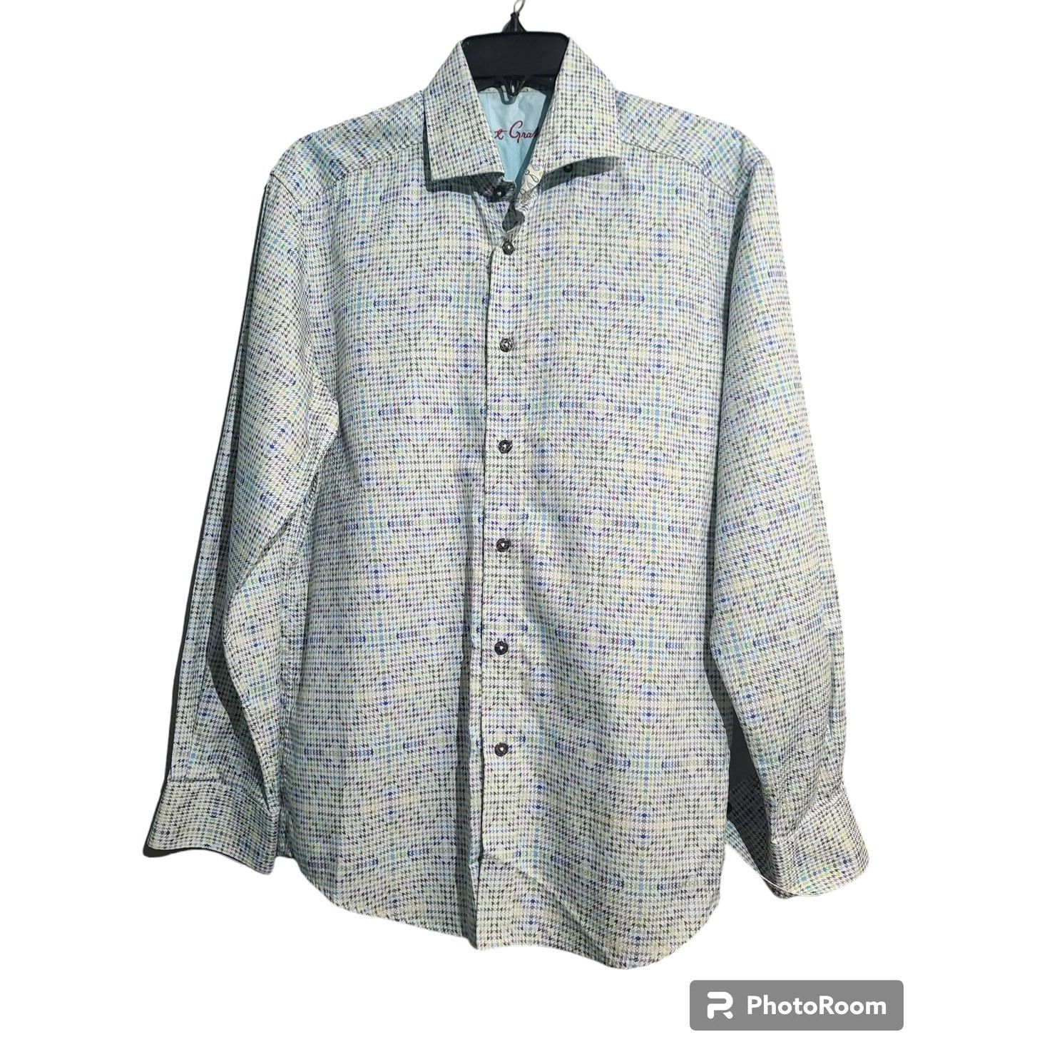Robert Graham Robert Graham Multi color Geometrical Print Button Shirt Size US M / EU 48-50 / 2 - 1 Thumbnail