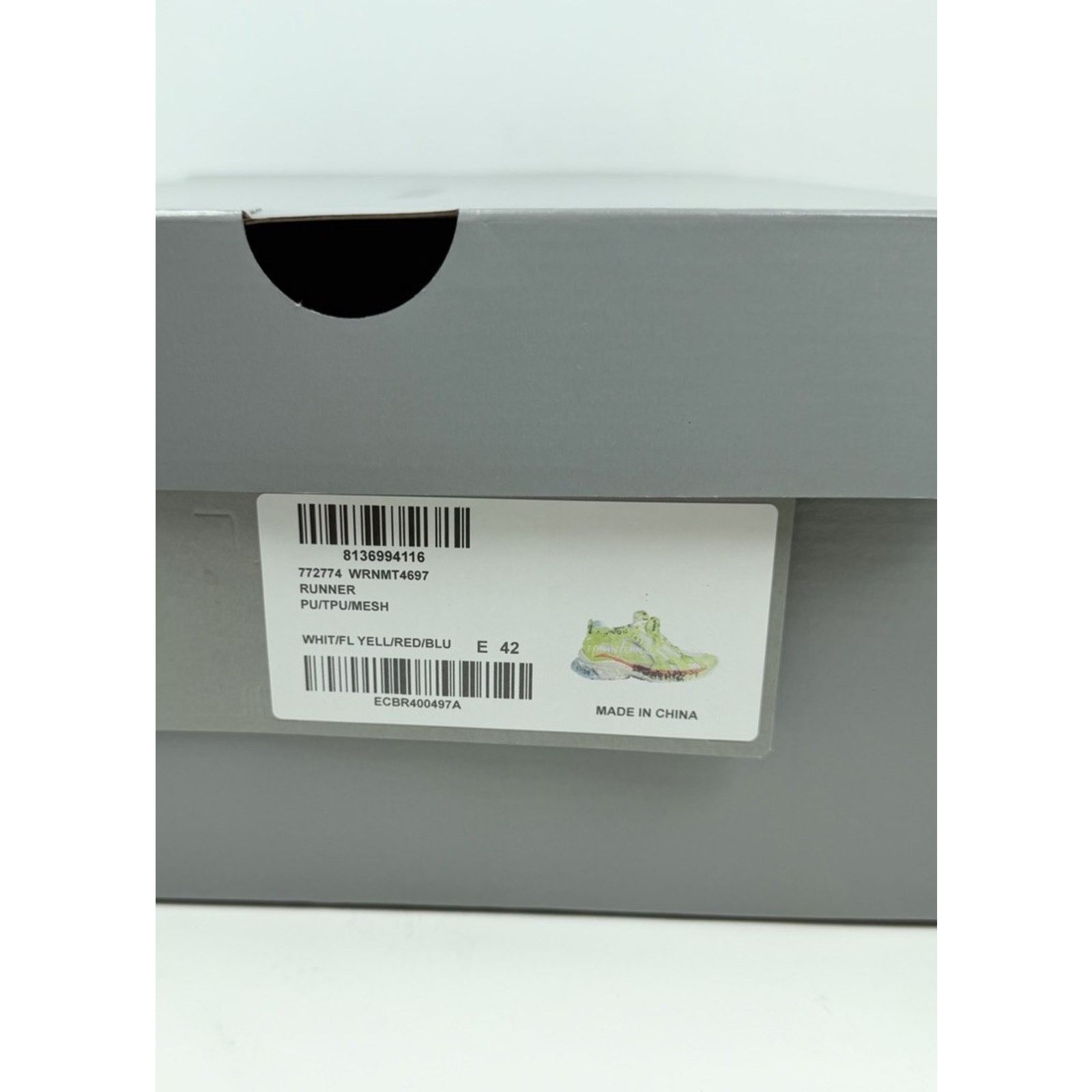 Balenciaga Size 42EU/9US - Balenciaga Runner Marathon Unreleased NEW Size US 9 / EU 42 - 9 Thumbnail