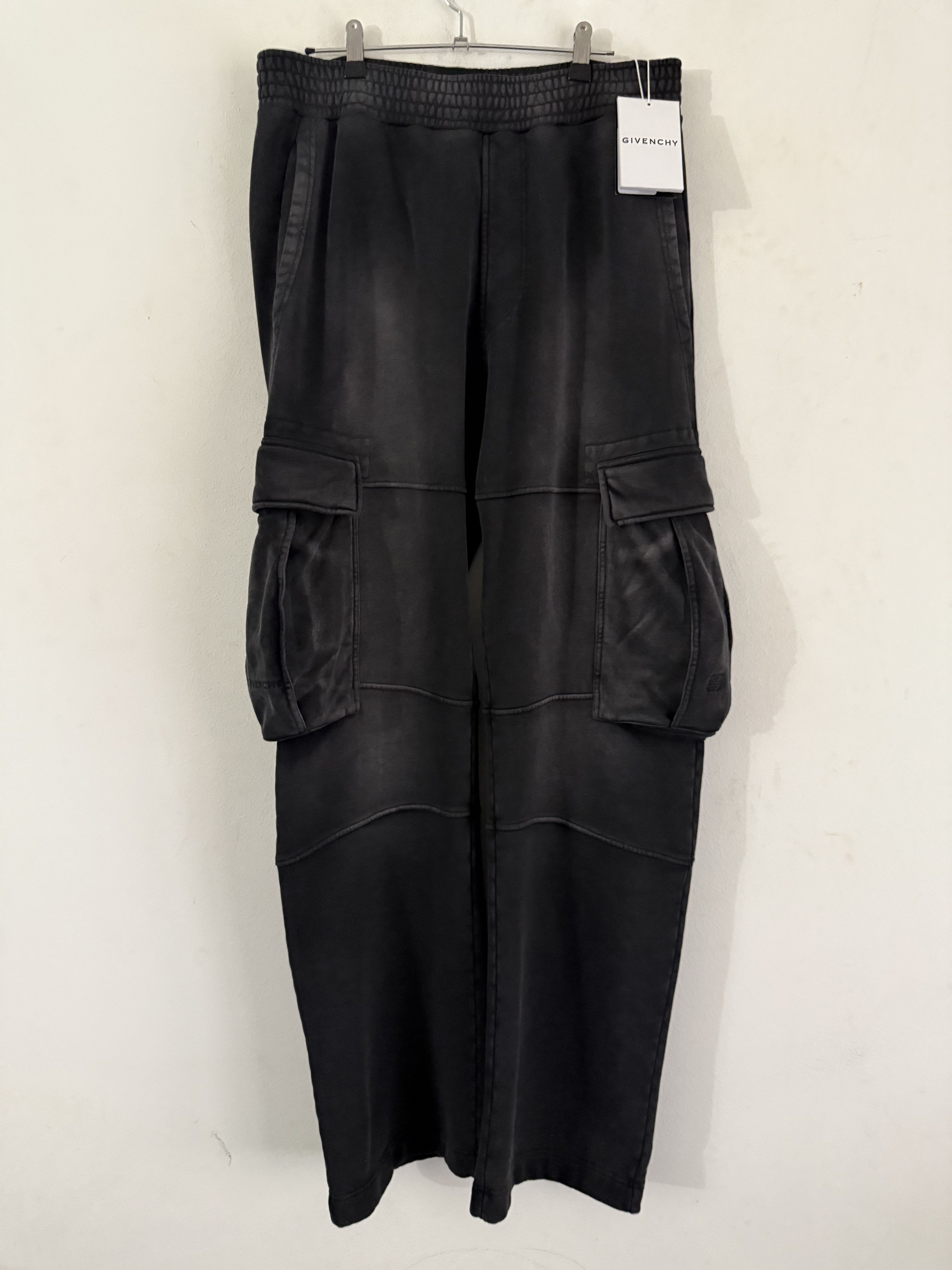 Givenchy Cargo Cotton Jersey Sweatpants Size US 32 / EU 48 - 3 Thumbnail