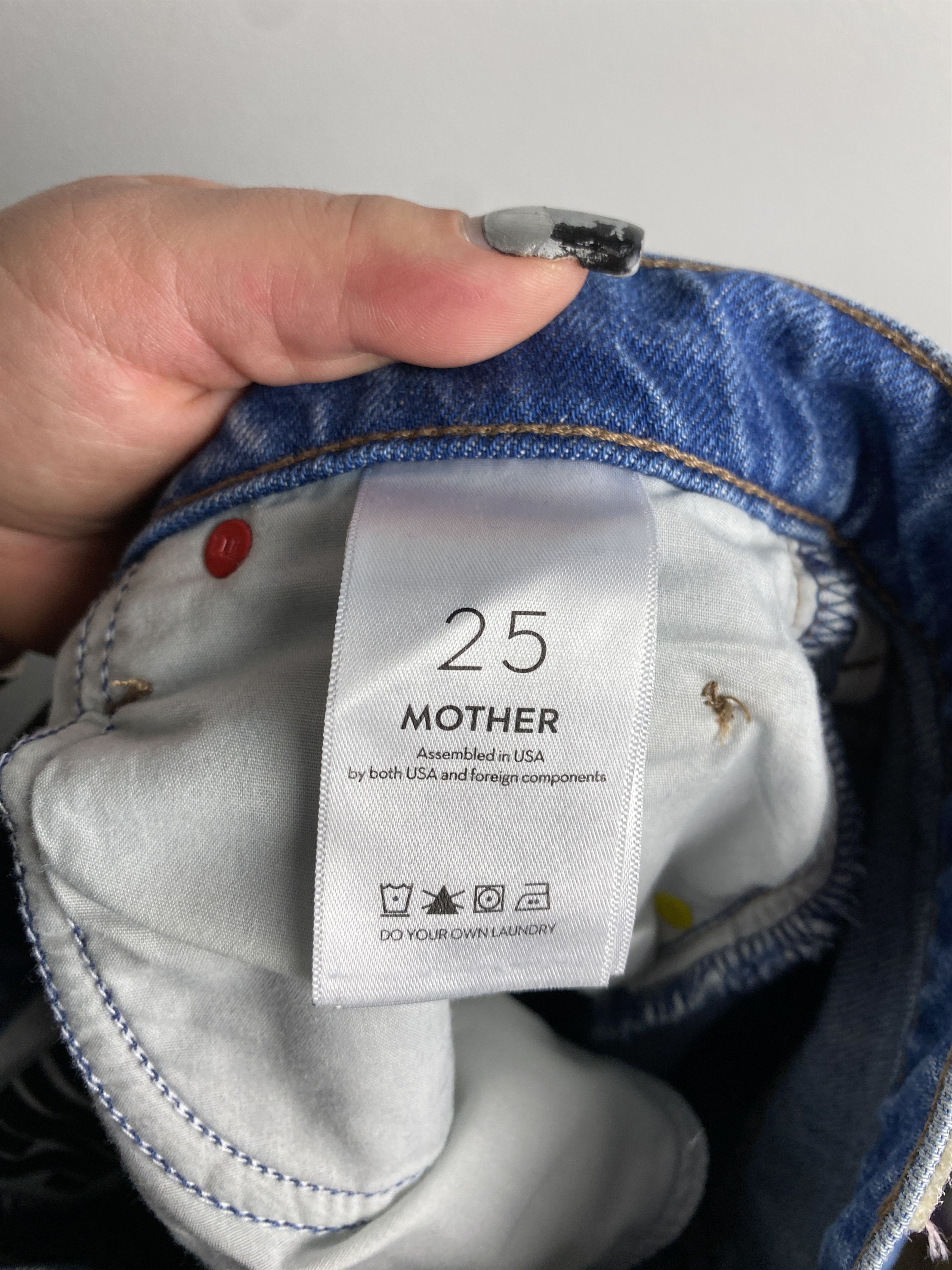 MOTHER Snacks Mother Denim jeans pants Size 25" / US 0 / IT 36 - 7 Thumbnail