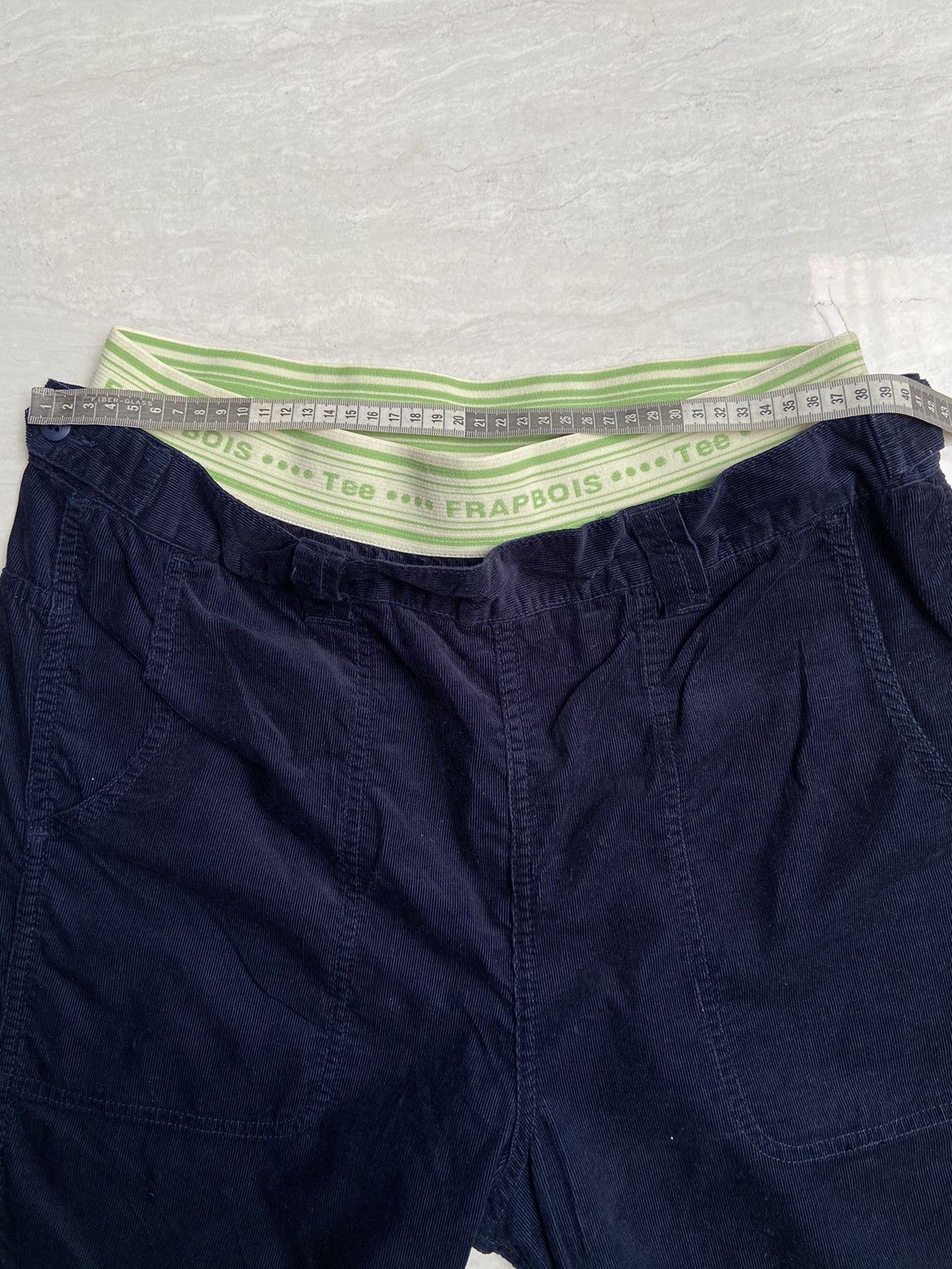 Frapbois × Hysteric Glamour × Issey Miyake FRAPBOIS Navy Long Pants Size US 31 - 6 Thumbnail