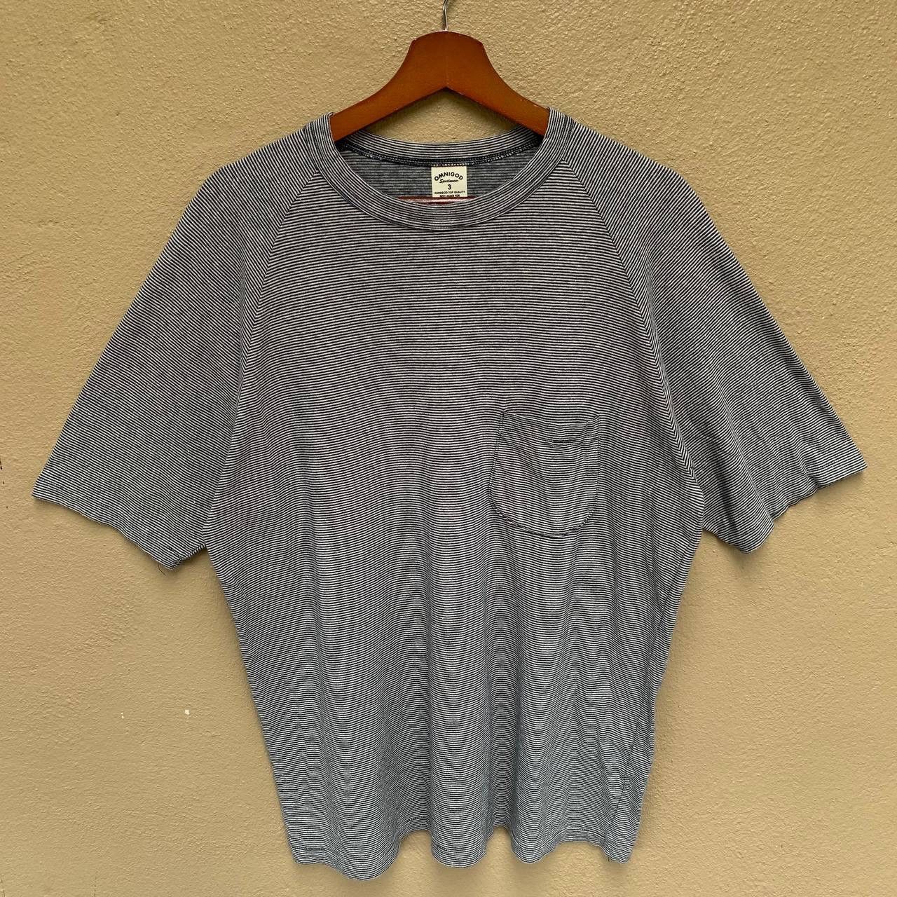 OMNIGOD Rare Omnigod Japan Stripe Single Pocket Tees Size US L / EU 52-54 / 3 - 1 Thumbnail