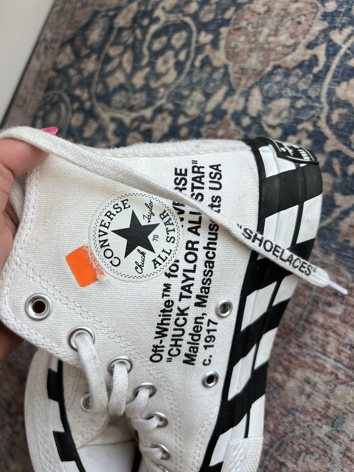 Converse × Off-White Off-white Converse Size US 5.5 / IT 35.5 - 8 Thumbnail