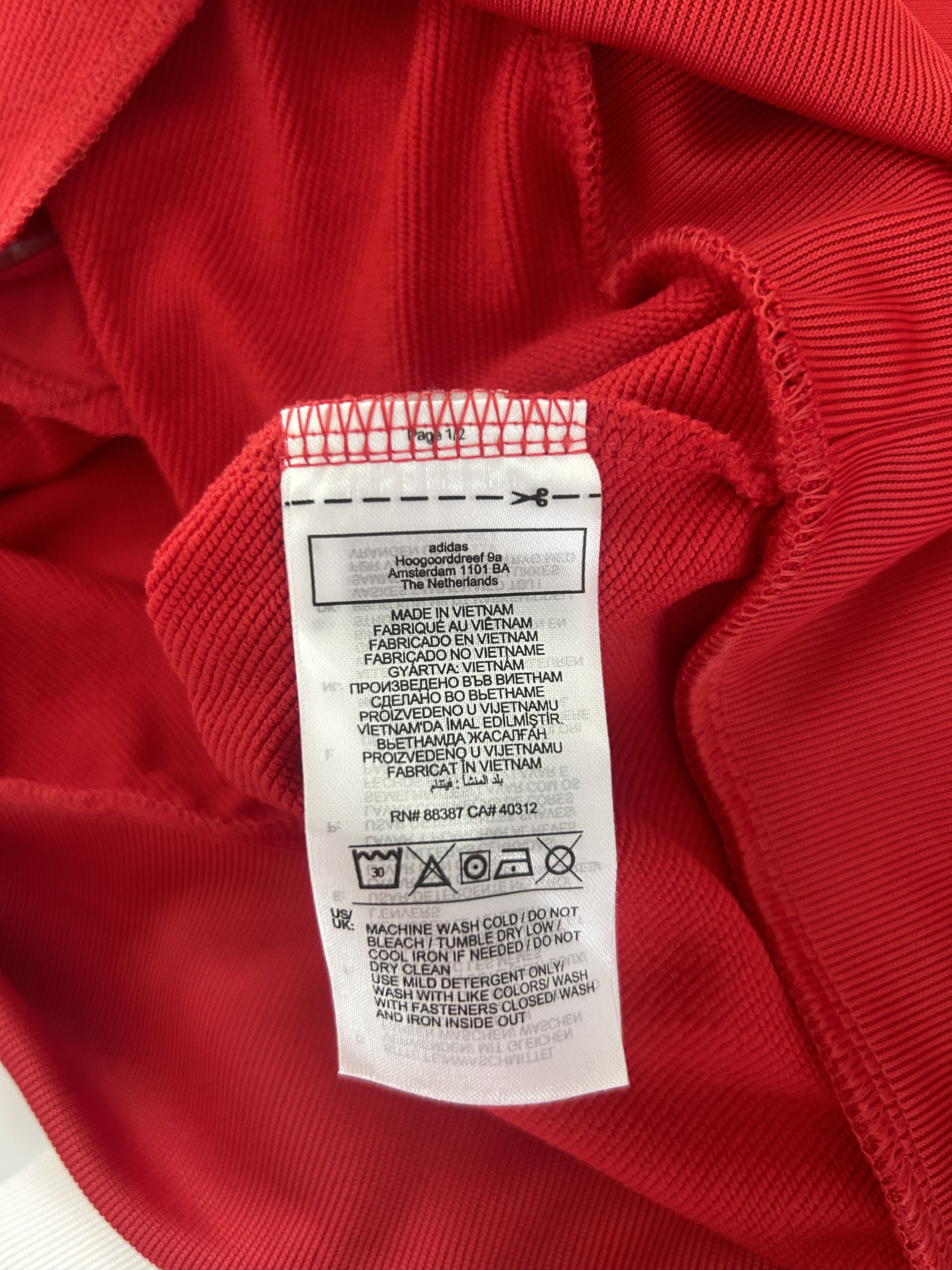Adidas MUFC DNA TT Jacket Size US XXL / EU 58 / 5 - 8 Thumbnail