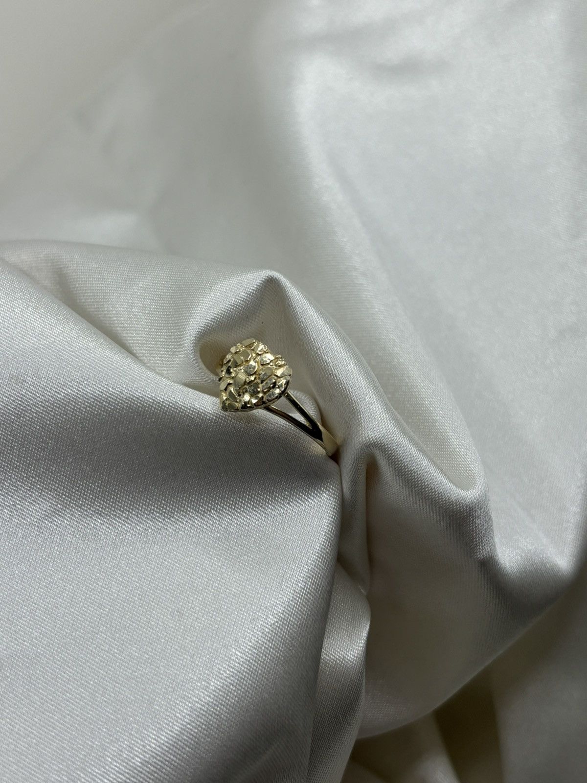 Other 14k Heart Nugget Ring sz7 Size ONE SIZE - 5 Thumbnail