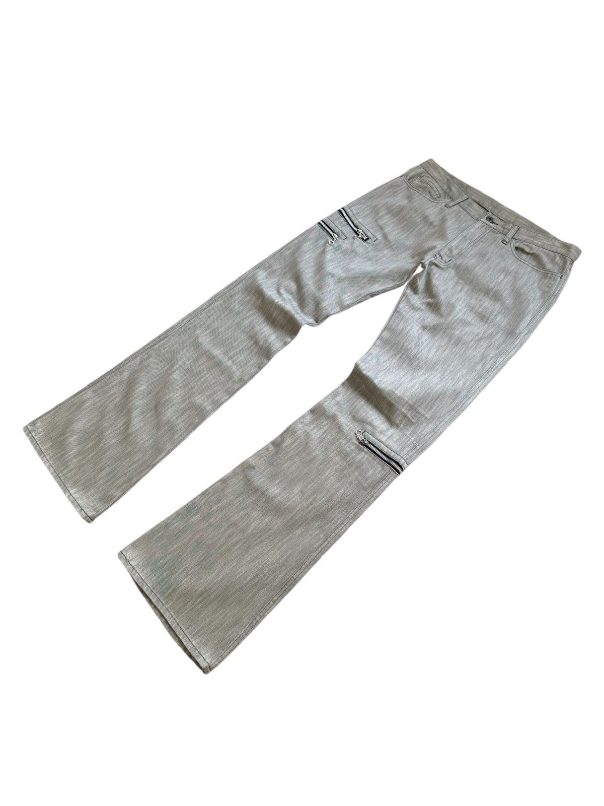 Le Grande Bleu (L.G.B.) 00’s EDGE RUPERT j-rock flared jeans Size US 34 / EU 50 - 3 Thumbnail
