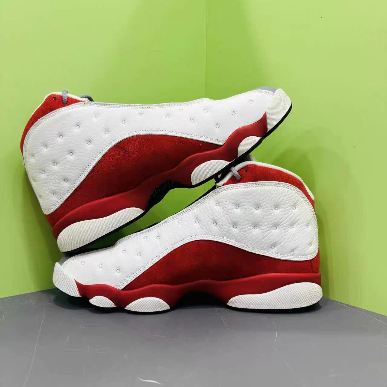 Jordan Brand Air Jordan 13 Retro "Wolf Grey" K15 Size US 11.5 / EU 44-45 - 8 Thumbnail