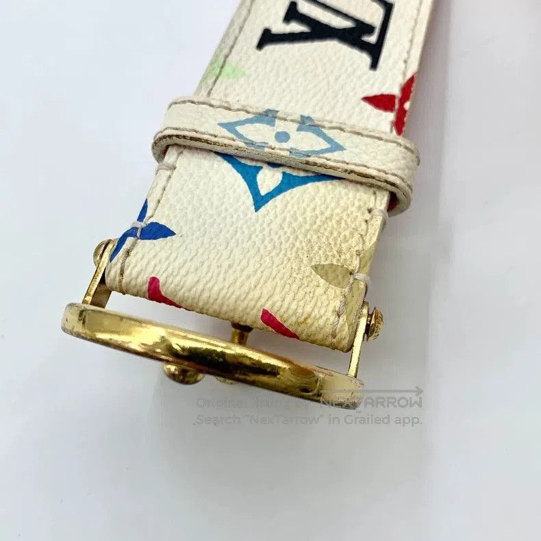 Louis Vuitton Louis Vuitton Color Logo Old Flower Belt. Size ONE SIZE - 9 Thumbnail