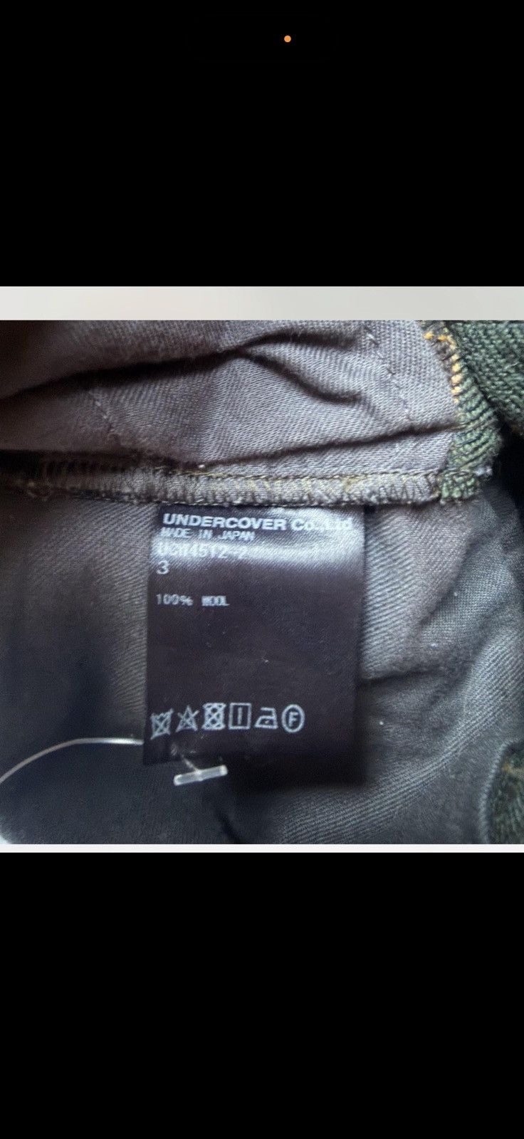 Undercover Undercover Jun Takahashi Military style Wool Cargos Size US 31 - 7 Thumbnail