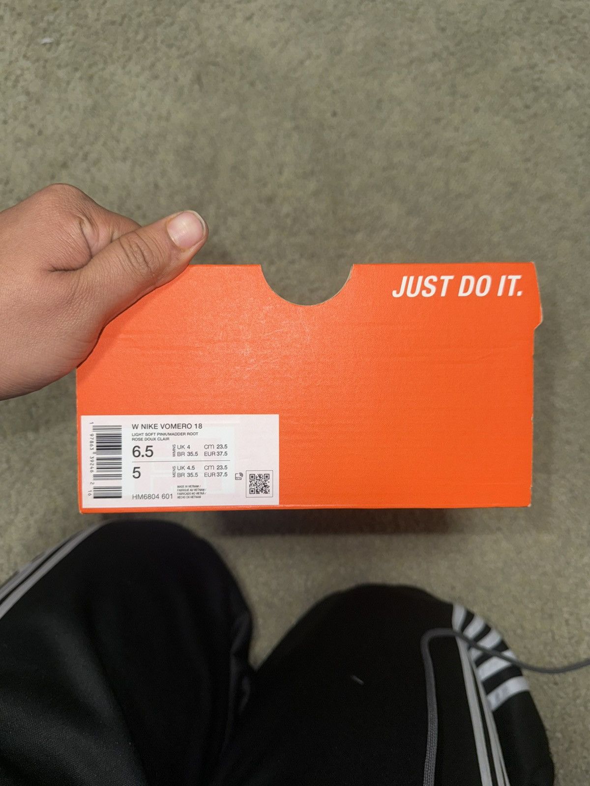Nike Nike vomero 18 soft pink Size US 6.5 / IT 36.5 - 6 Thumbnail