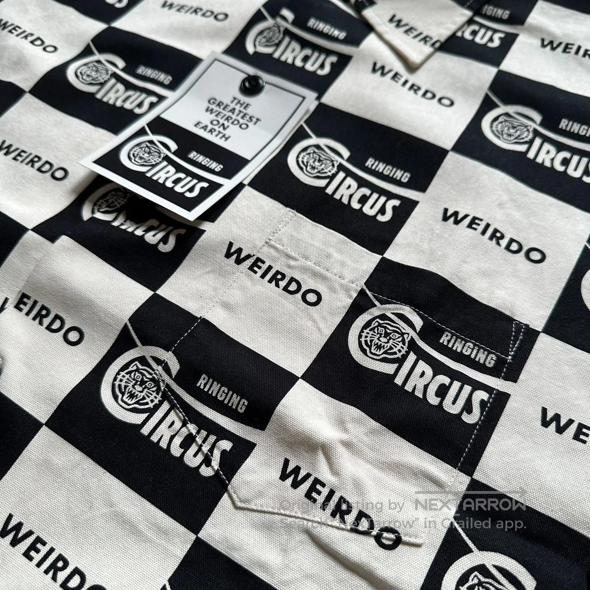 Other Weirdo Glad Hand Checkerboard Shirt. Size US L / EU 52-54 / 3 - 3 Thumbnail