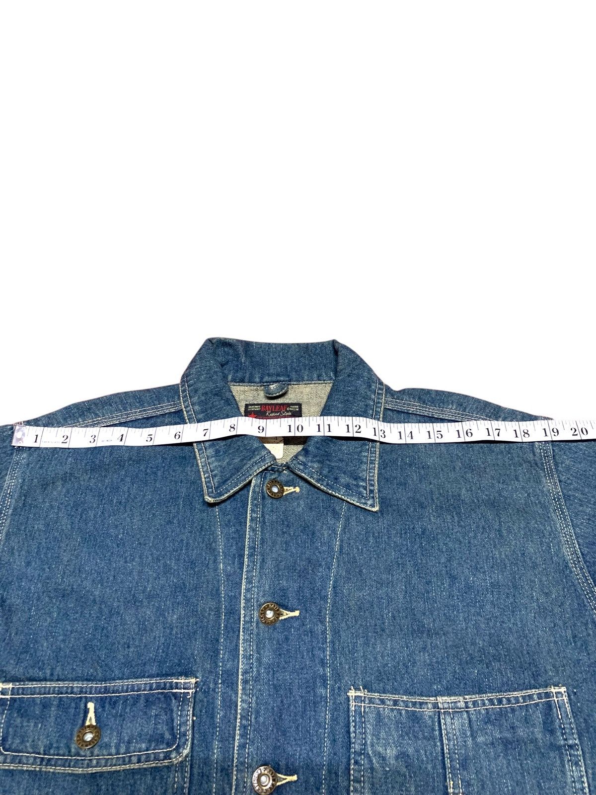 If Six Was Nine Vintage Bayleaf Denim Worker Button Jacket Size US M / EU 48-50 / 2 - 12 Thumbnail