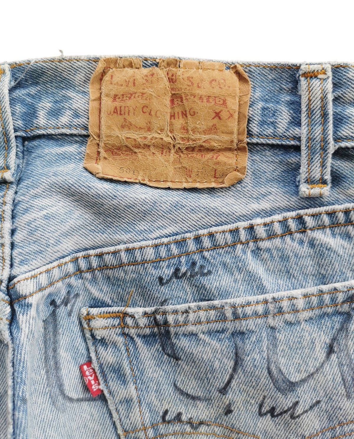Levi's Vintage Levis 501 Jeans 28”x31.5” Size US 28 / EU 44 - 12 Thumbnail