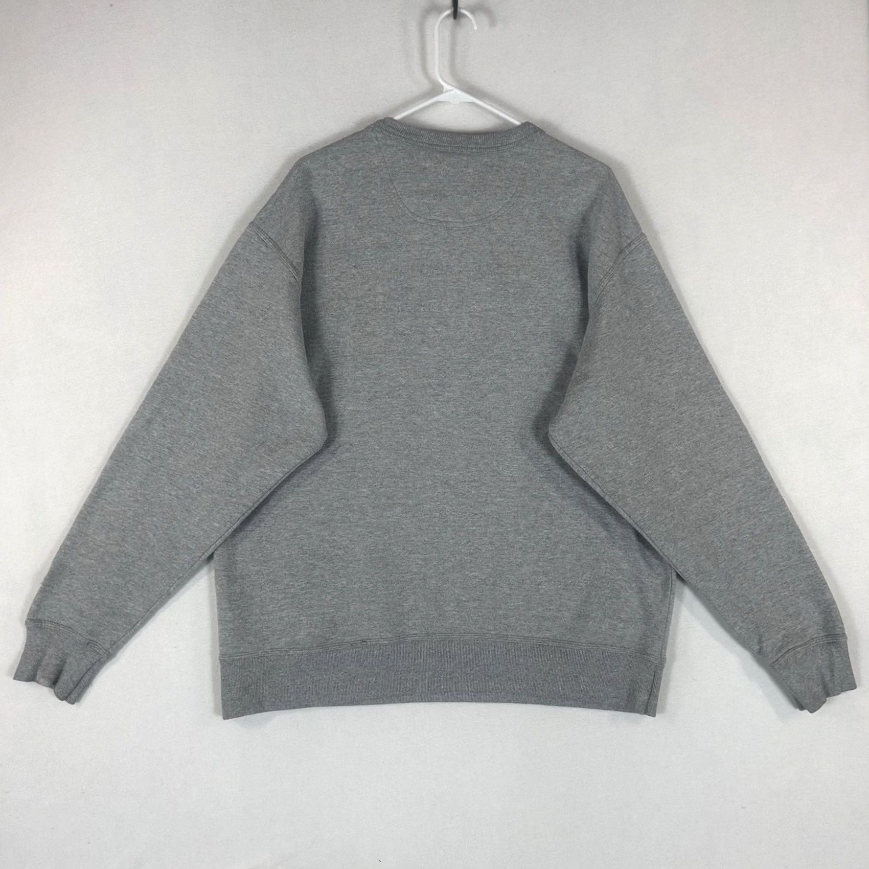 Champion Champion Sweatshirt Mens XL Crewneck Classic Big Logo Athletic Fleece Pullover Gray Logo Mens XL Size US XL / EU 56 / 4 - 6 Thumbnail