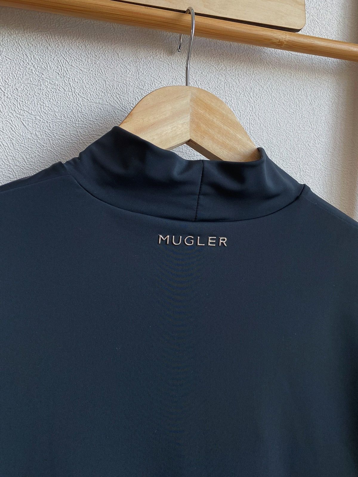 Mugler Mugler x H&M Jersey Cut-Out Shirt Size L Size US L / EU 52-54 / 3 - 13 Thumbnail