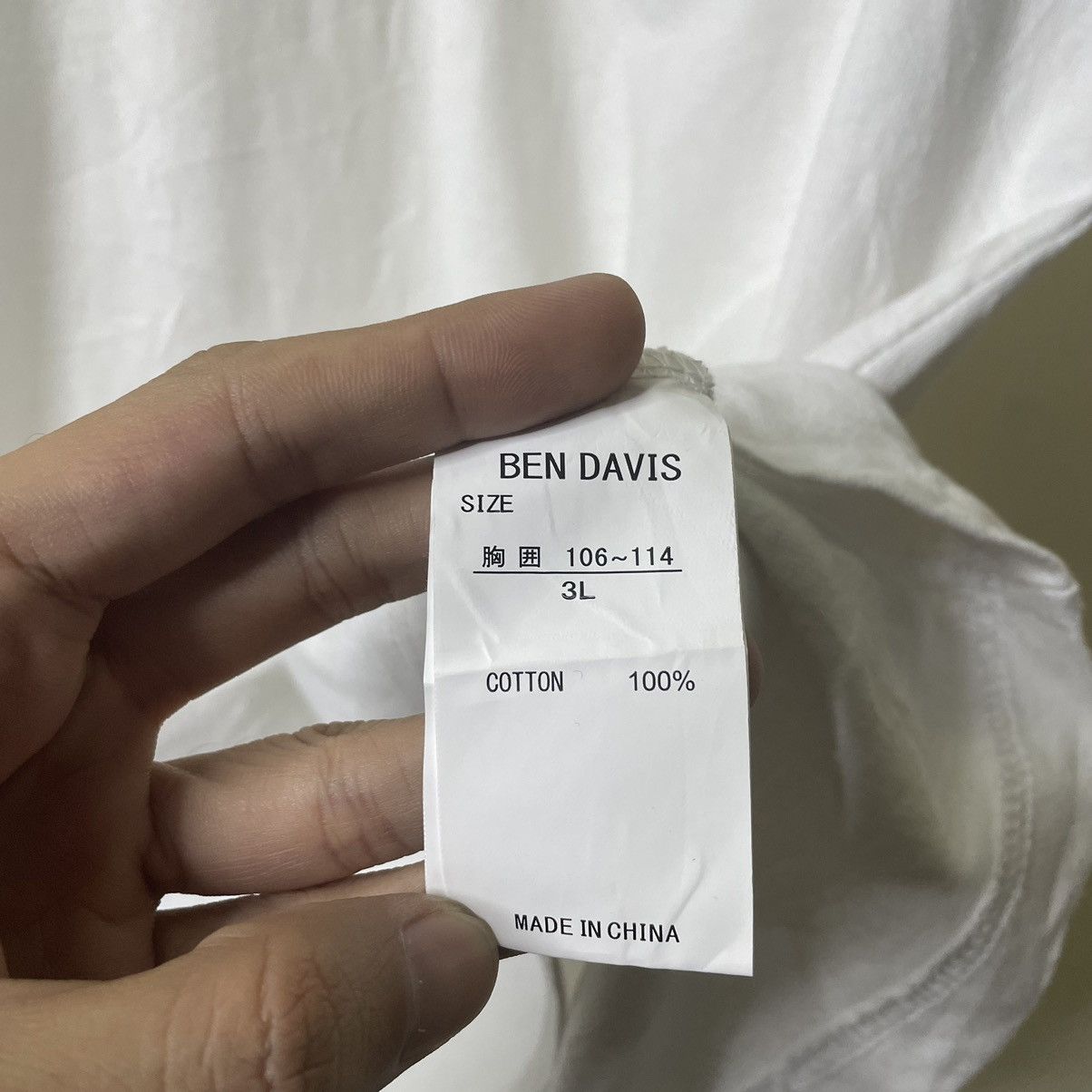 Ben Davis × Vintage Vintage Ben Davis Single Pocket Skater T Shirt Size US L / EU 52-54 / 3 - 4 Thumbnail