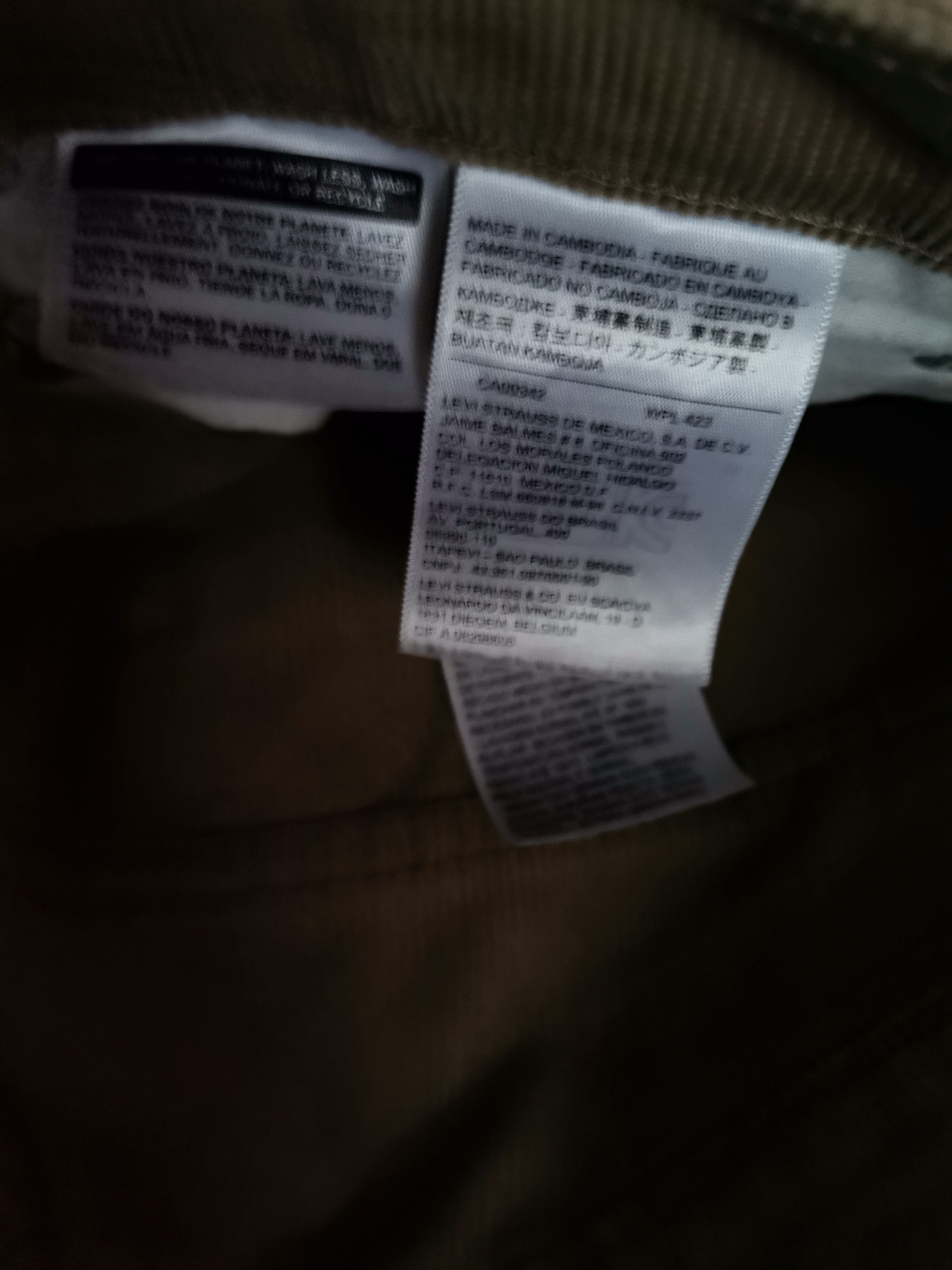 Levi's Levi's 514 Corduroy Jeans Size US 31 - 4 Thumbnail