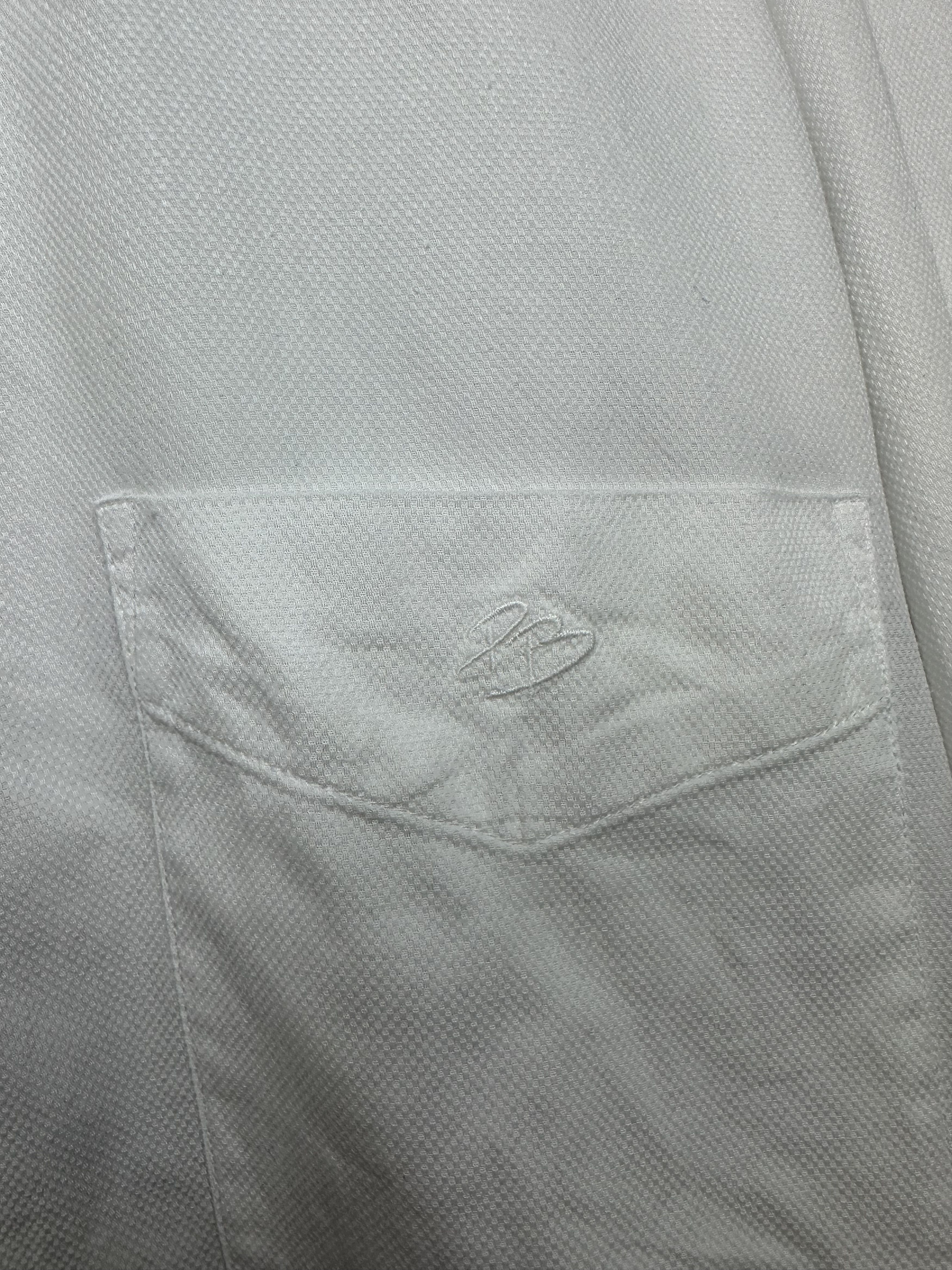 Pierre Balmain Pierre Balmain Vintage Mens Long Sleeve White Shirt Size US L / EU 52-54 / 3 - 3 Thumbnail