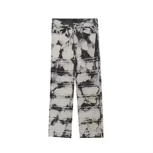 Jean tiedye ripped jeans Size US 32 / EU 48 - 2 Thumbnail