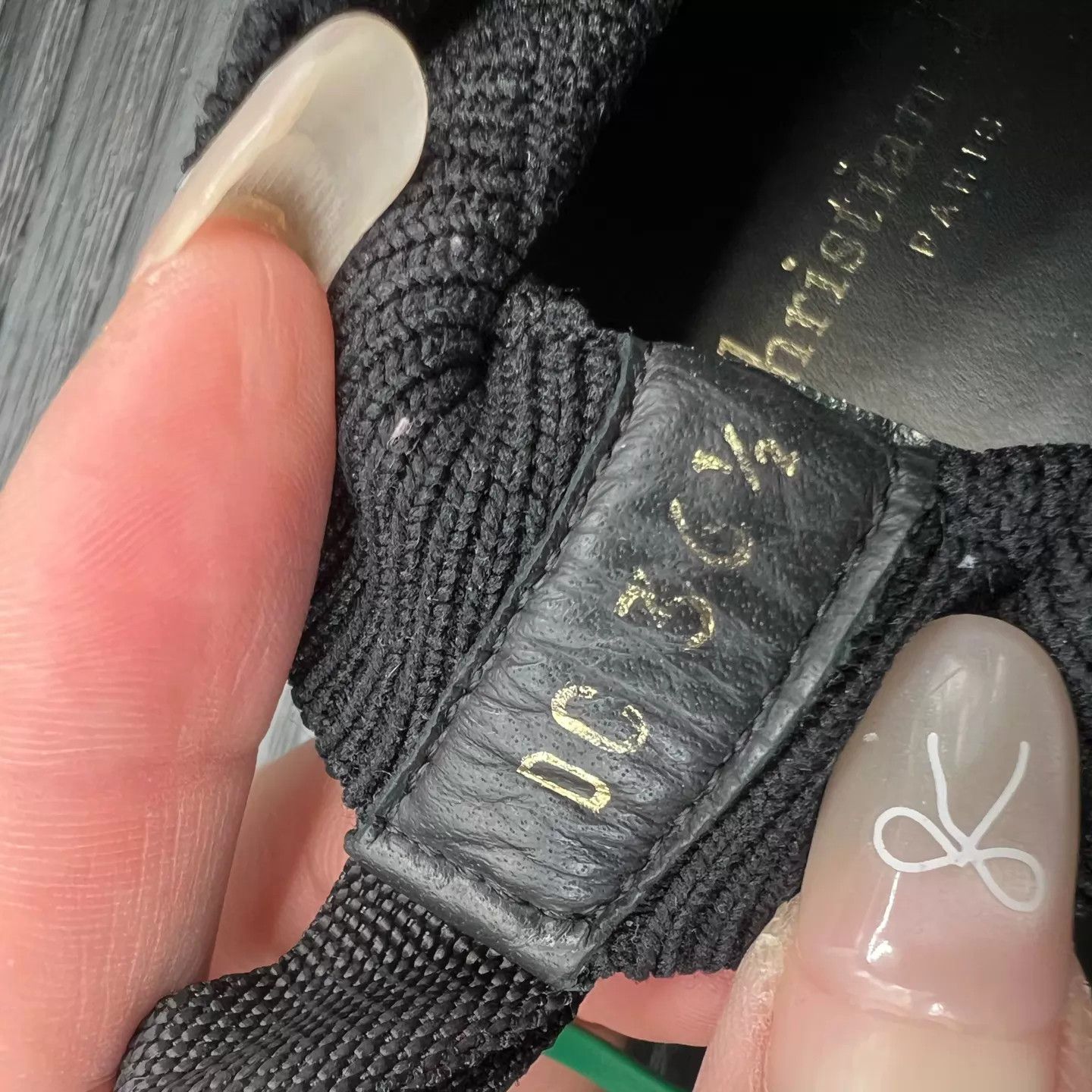 Dior Dior Walk Woven Black 36.5 Size US 6 / IT 36 - 7 Thumbnail