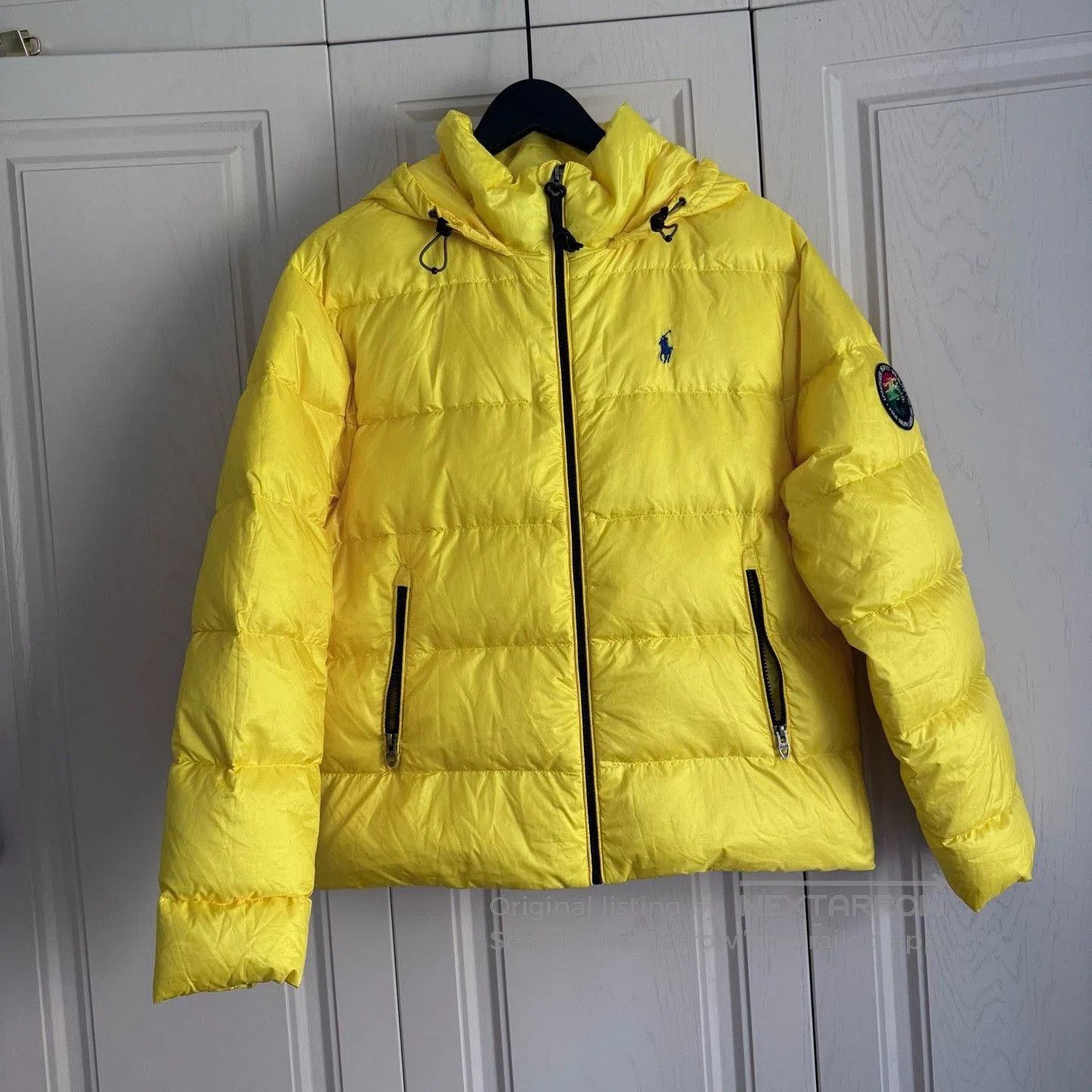 Polo Ralph Lauren Ralph Lauren Yellow Loose Down Jacket M. Size US M / EU 48-50 / 2 - 1 Thumbnail