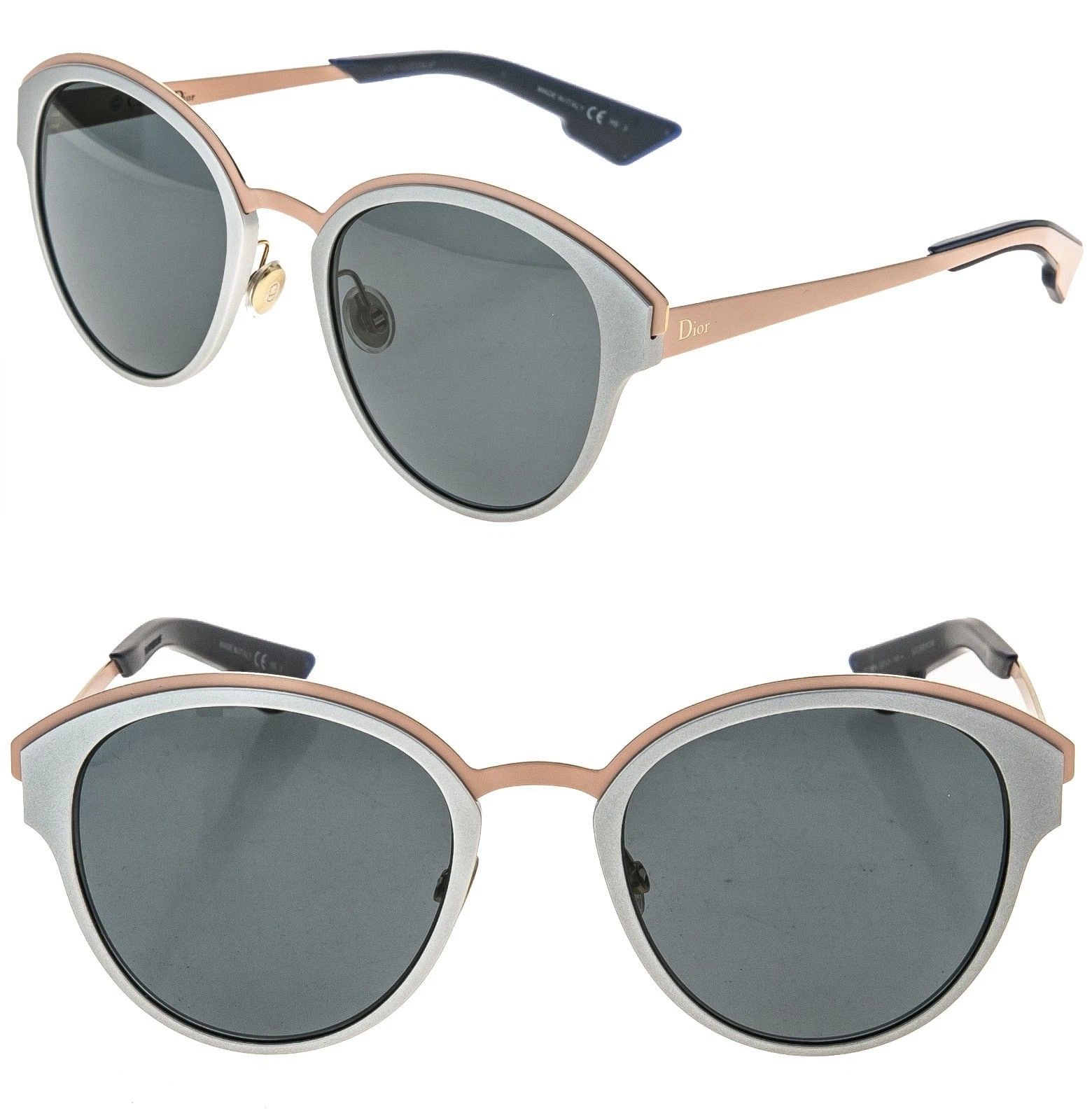 Christian Dior Monsieur CHRISTIAN DIOR SUN Grey Peach Fashion Sunglasses DIORSUN Size ONE SIZE - 1 Thumbnail