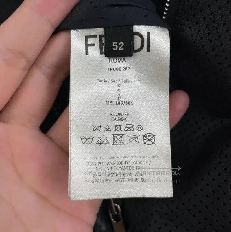 Fendi Fendi Black Long Sleeve Men's Jacket . Size US XL / EU 56 / 4 - 6 Thumbnail