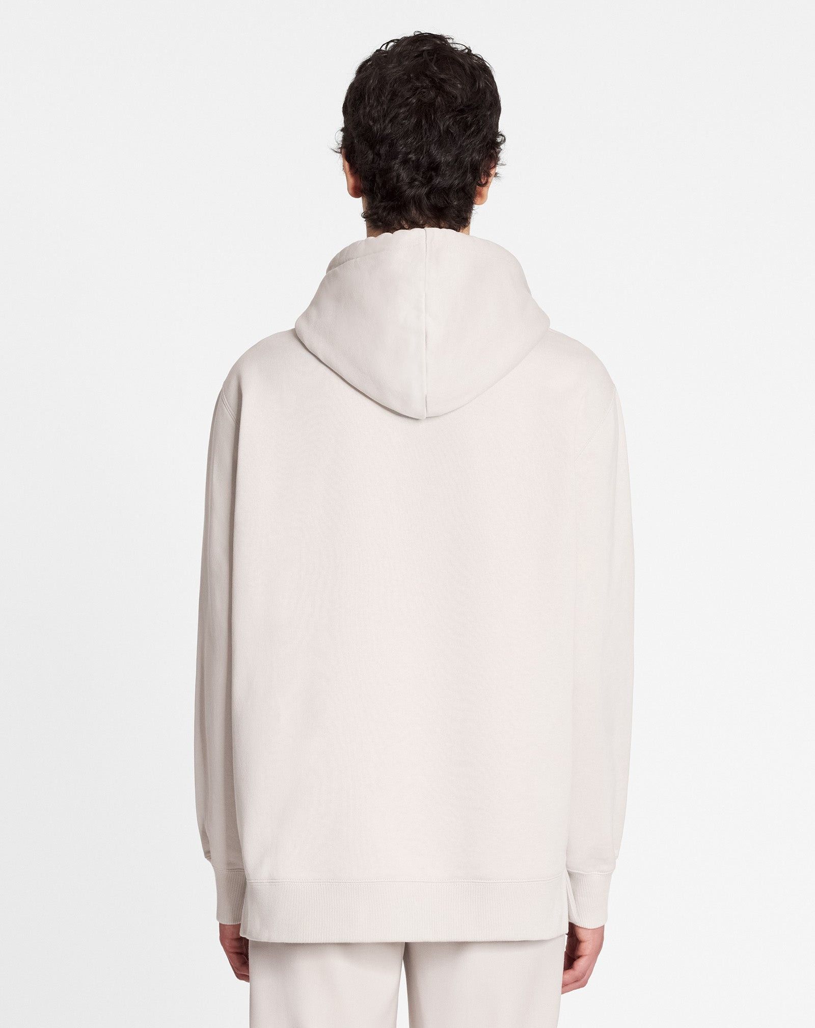 Lanvin o1w1db10225 Classic Oversized Curblace Hoodie in White Size US S / EU 44-46 / 1 - 4 Thumbnail