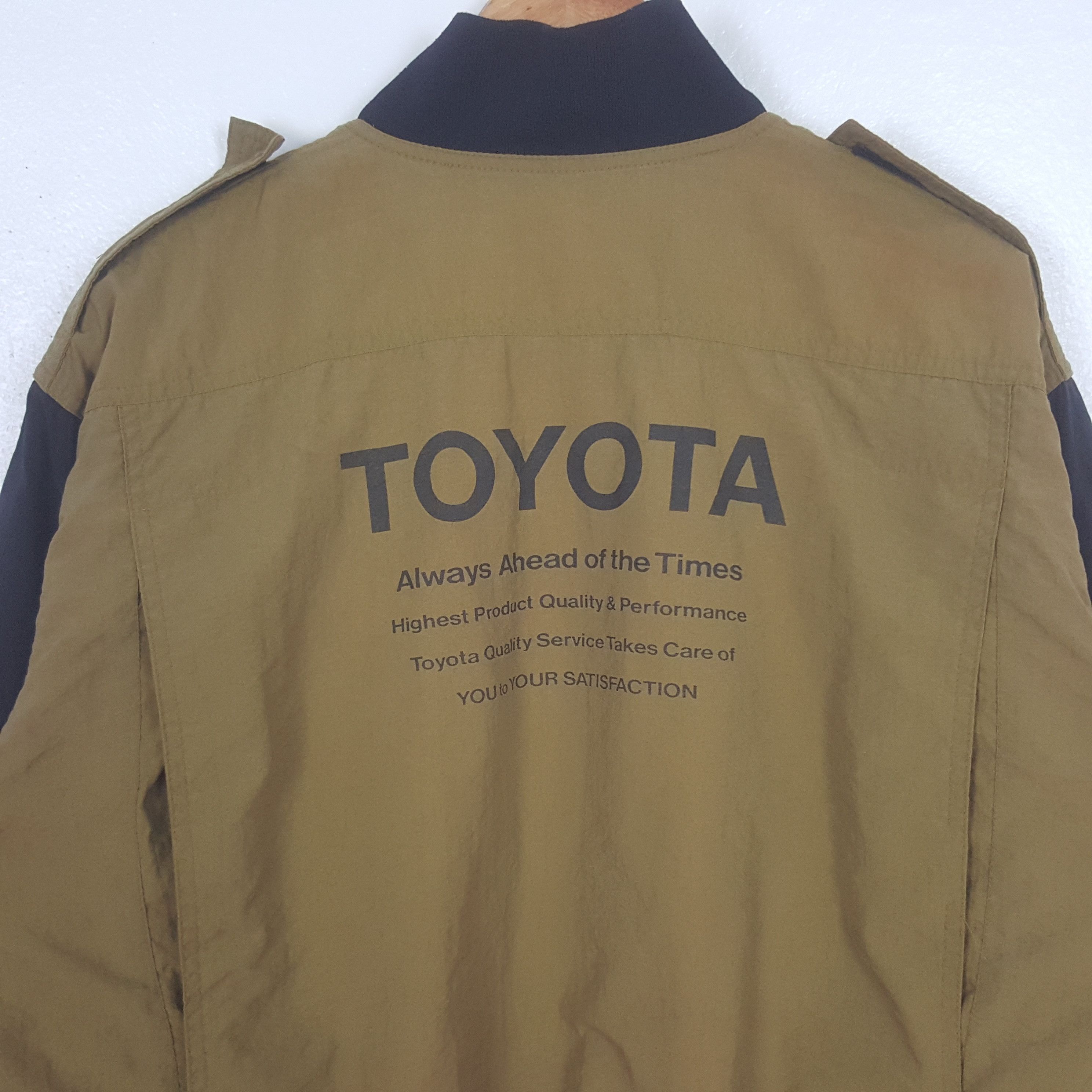 Japanese Brand Vintage Toyota X Michelin Racing Team Jacket C310N10 Size US XL / EU 56 / 4 - 2 Thumbnail
