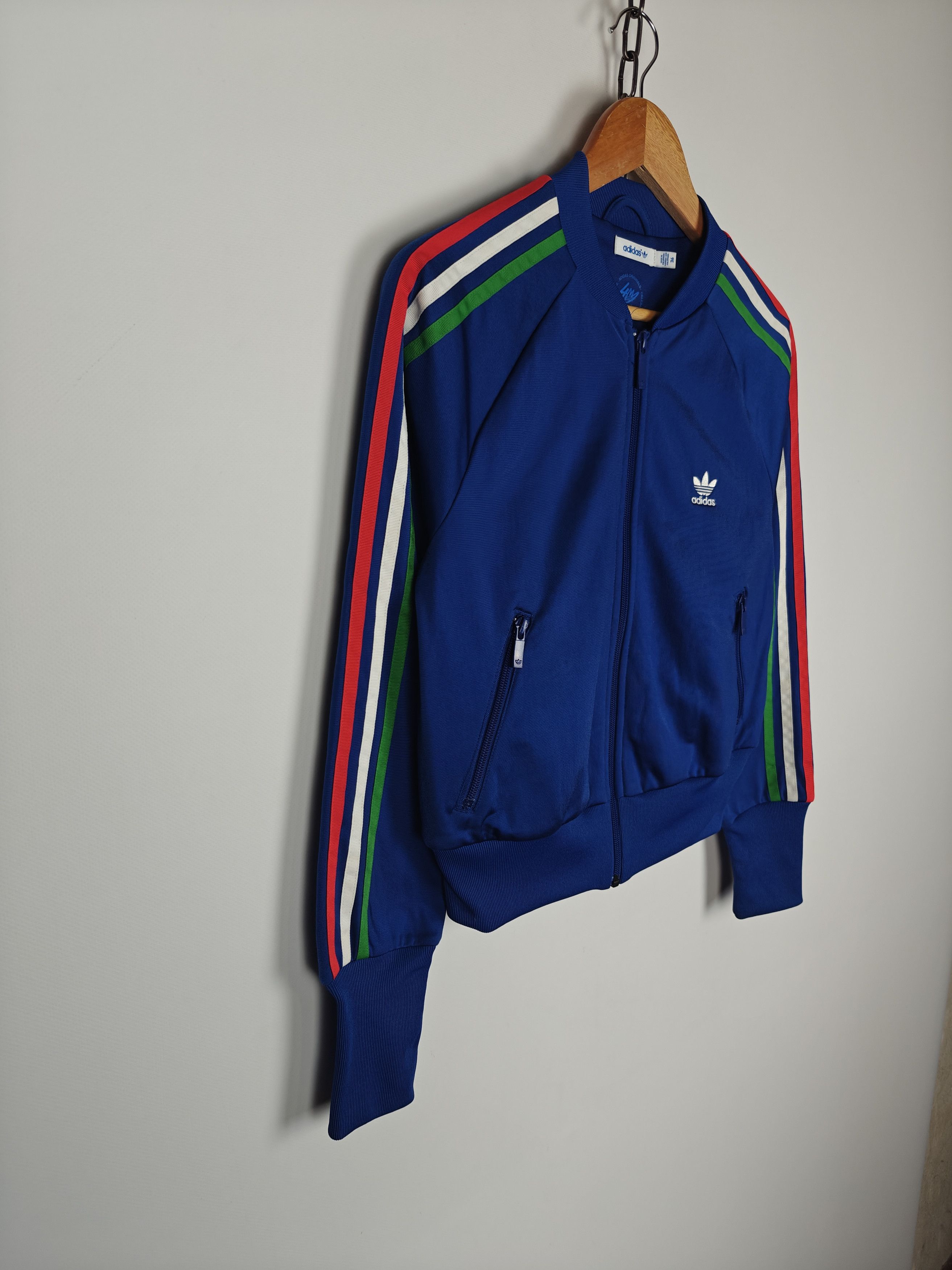 Adidas Adidas Originals Track Top Jacket Zip Blue size 36 Size S / US 4 / IT 40 - 5 Thumbnail