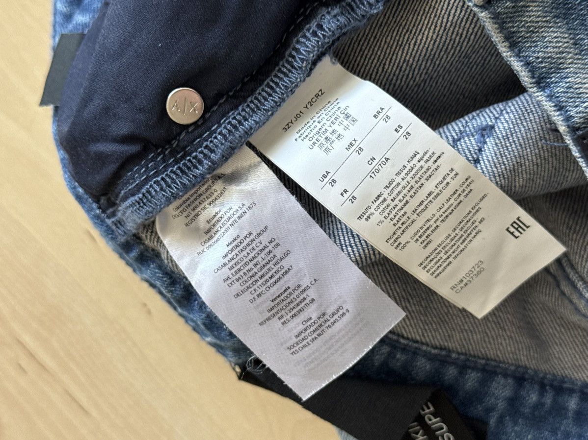 Armani Exchange Armani Exchange Super Skinny regular denim jeans nwt Size US 28 / EU 44 - 9 Thumbnail
