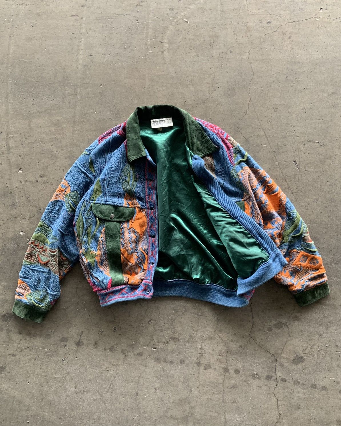 Coogi LAST DROP🔥Vintage Coogi 3d Patern Made In Australia Size US L / EU 52-54 / 3 - 2 Thumbnail