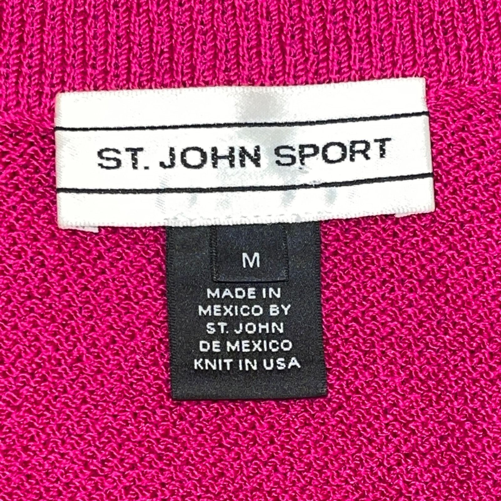 St. John St. John Sport Track Jacket with Sleeve Stripe Size M Size M / US 6-8 / IT 42-44 - 2 Thumbnail